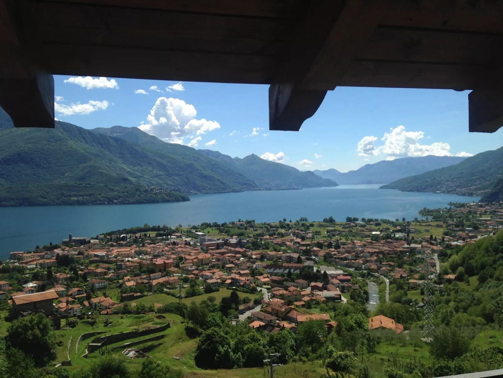 'Casa Domenica' mit Blick aufs Wasser-Draußen