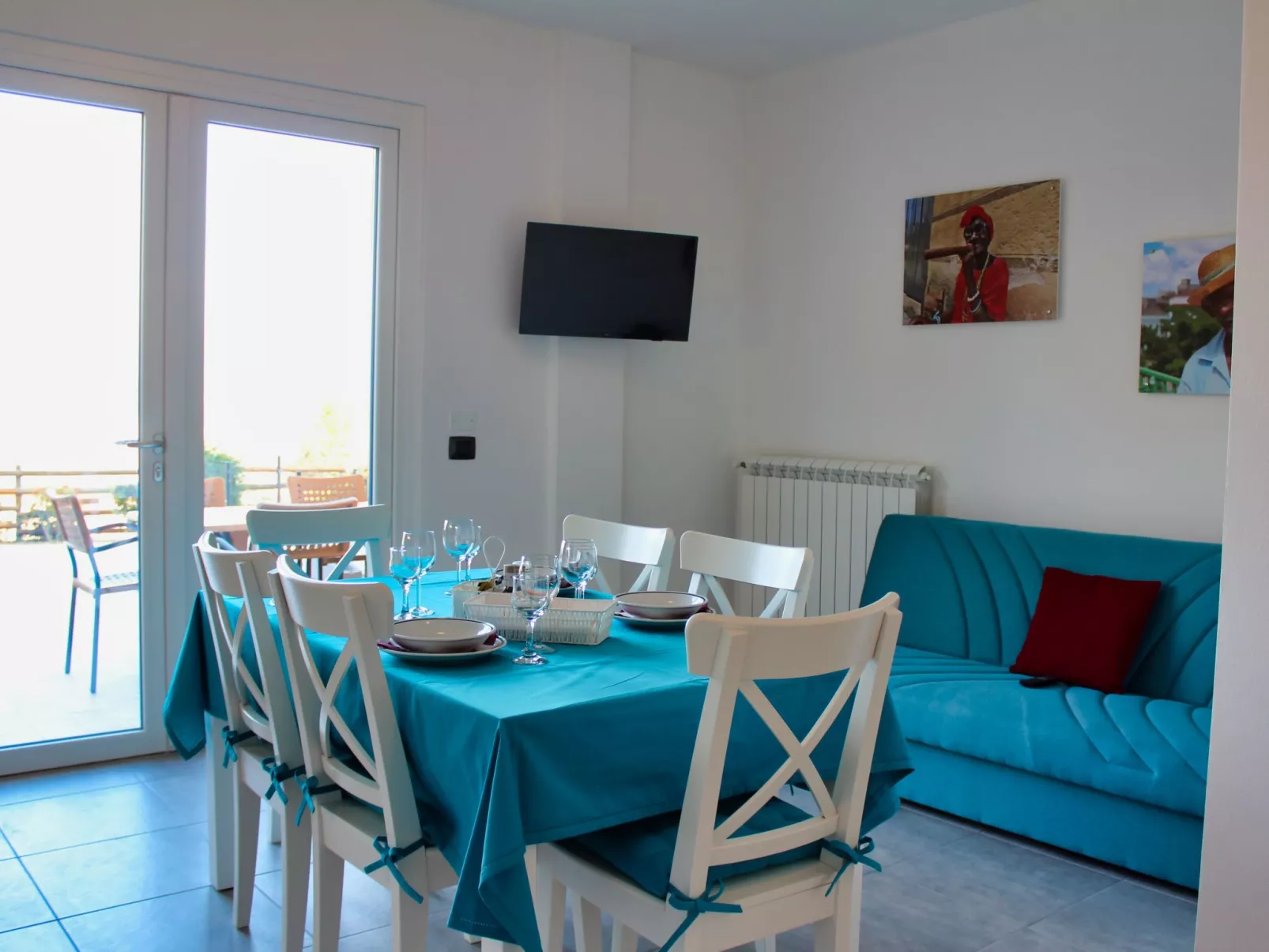 Angenehme Wohnung in Solarolo mit Schwimmbad-Drinnen