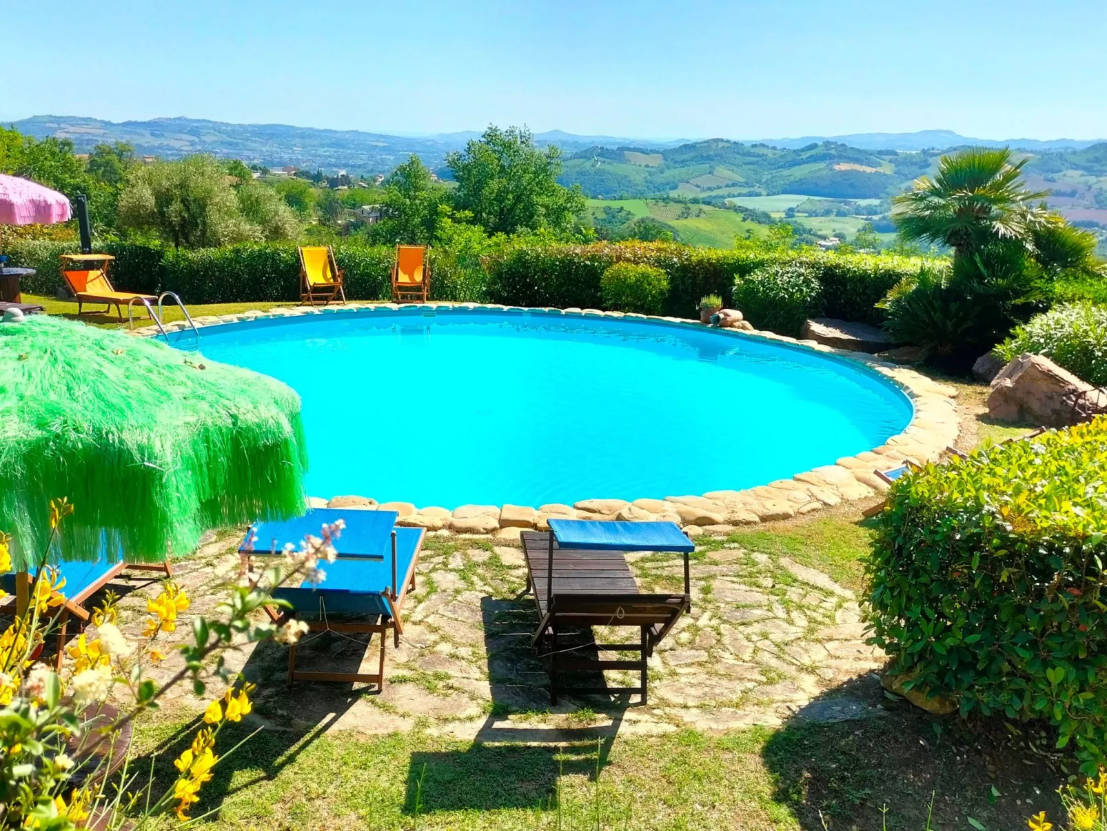 Charmante Wohnung, einzigartiges Panorama-Outside