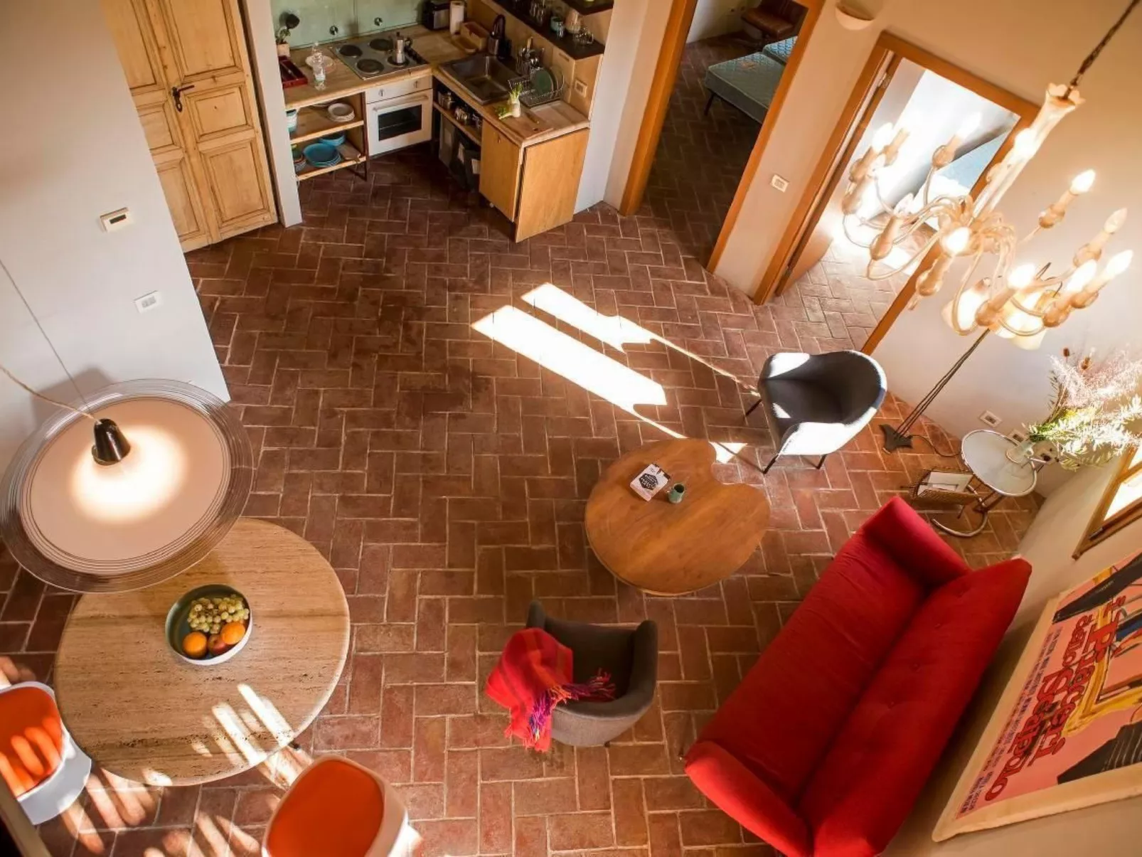 Wohnung "Villa Famiglia" mit Blick auf das Wasser-Drinnen