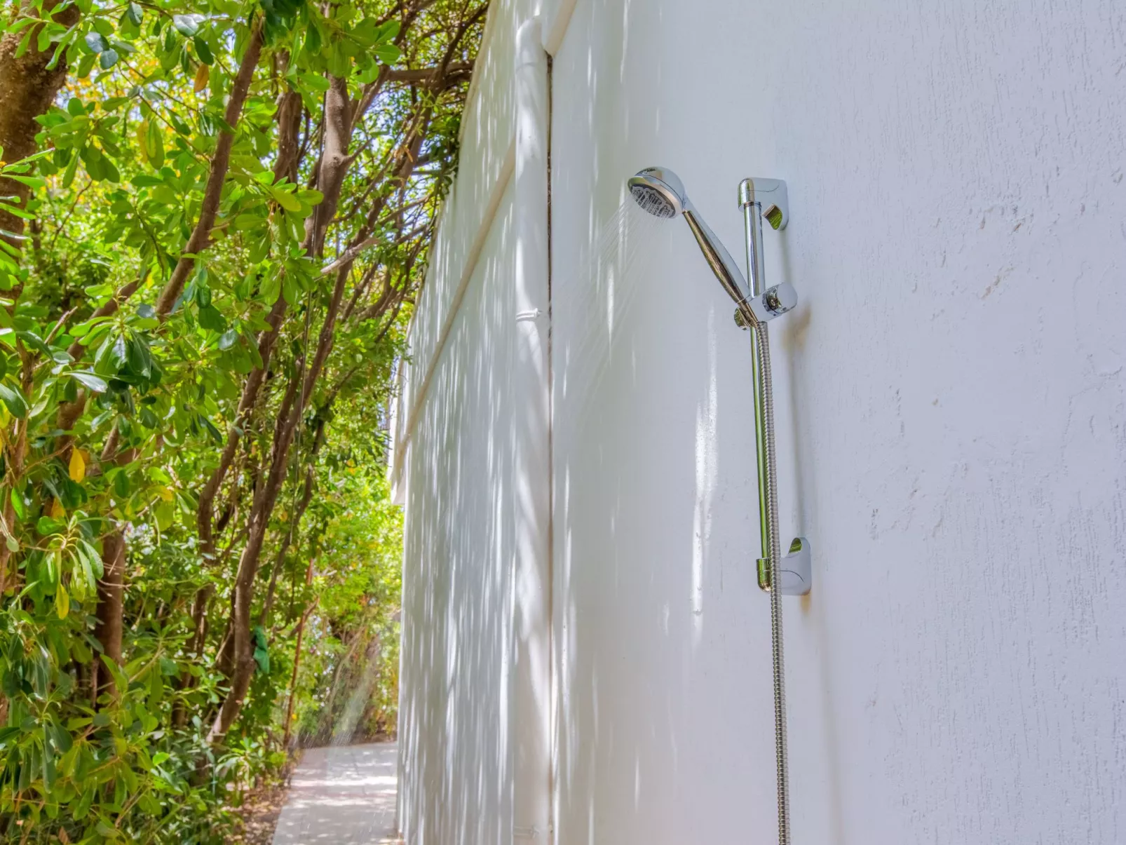 Villa in Gehweite des Strandes-Draußen