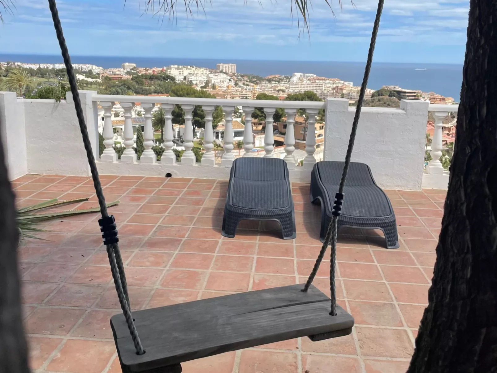 Villa Bella Vista mit Panoramablick und priv. Pool-Dehors