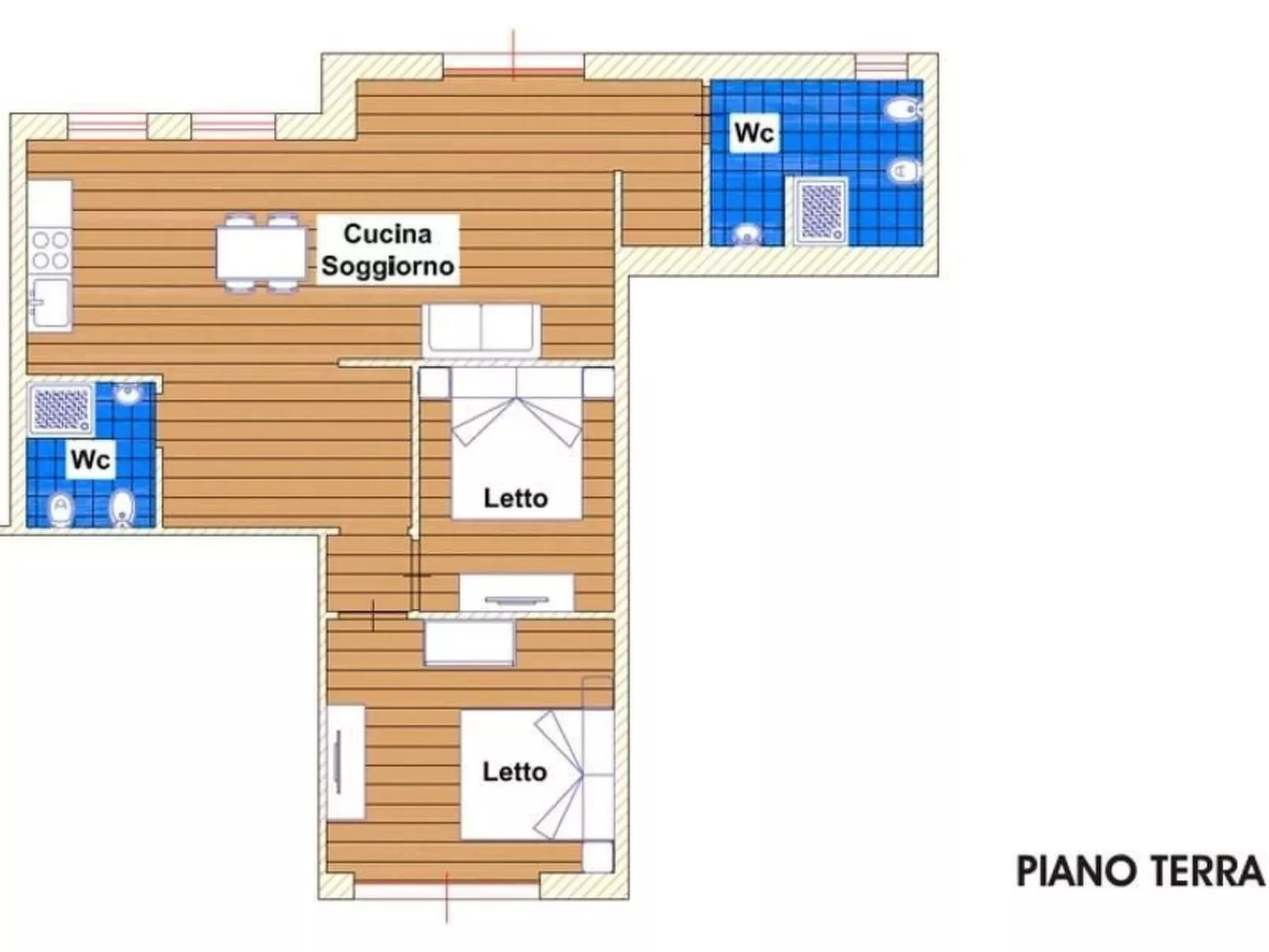Villa Carlino Holiday-Inside