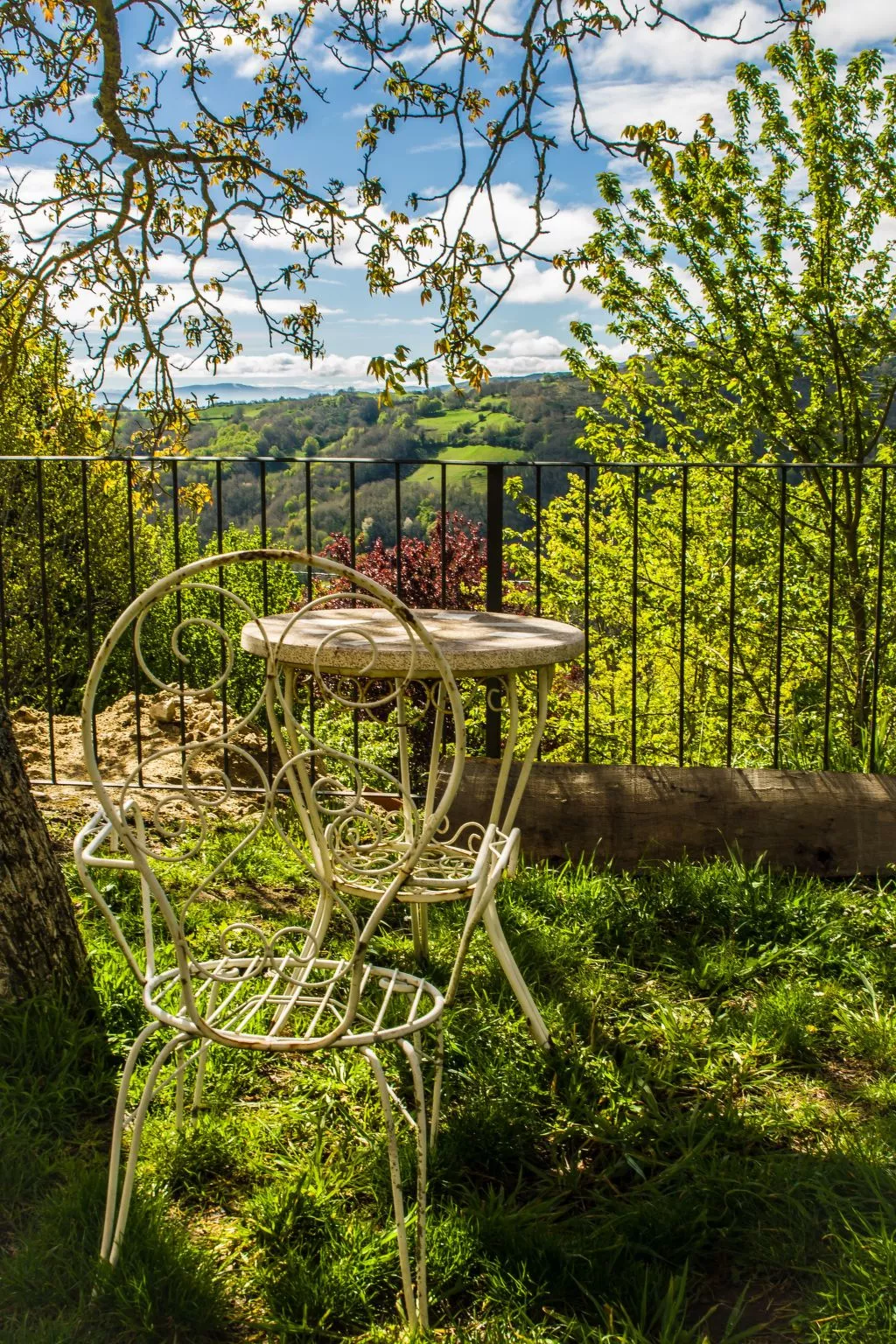 Mit Wasserblick-Outside