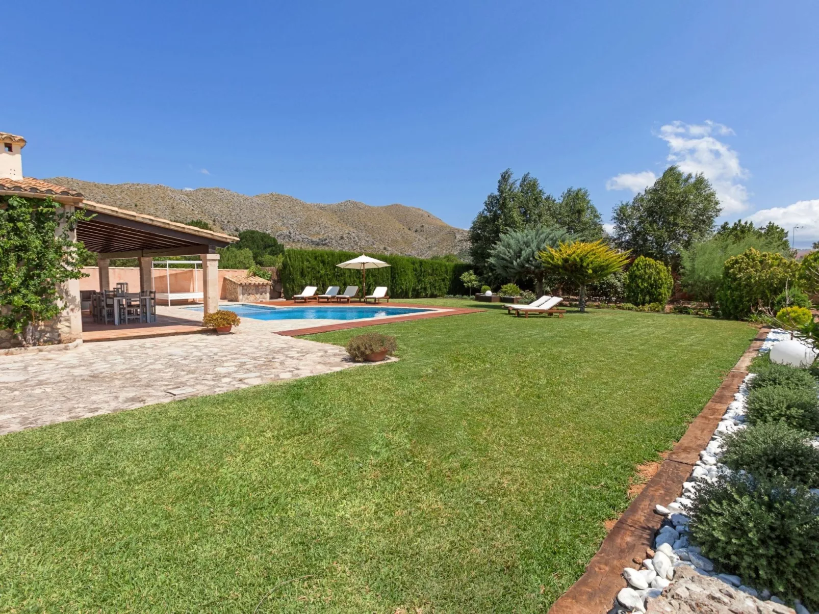 Ferienvilla "Benvingut-Draußen