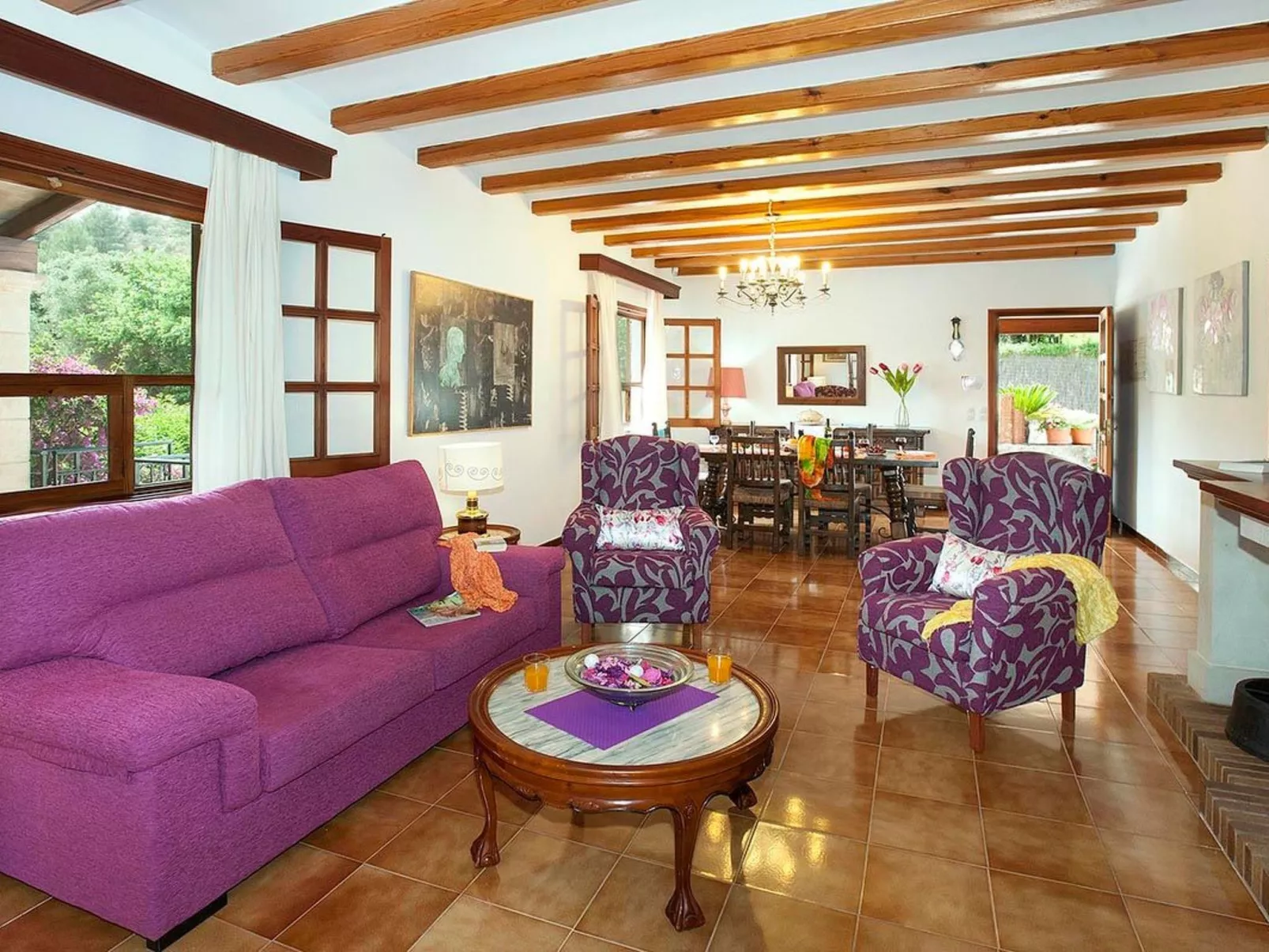 Villa 800 m vom Zentrum von Pollença entfernt-Inside