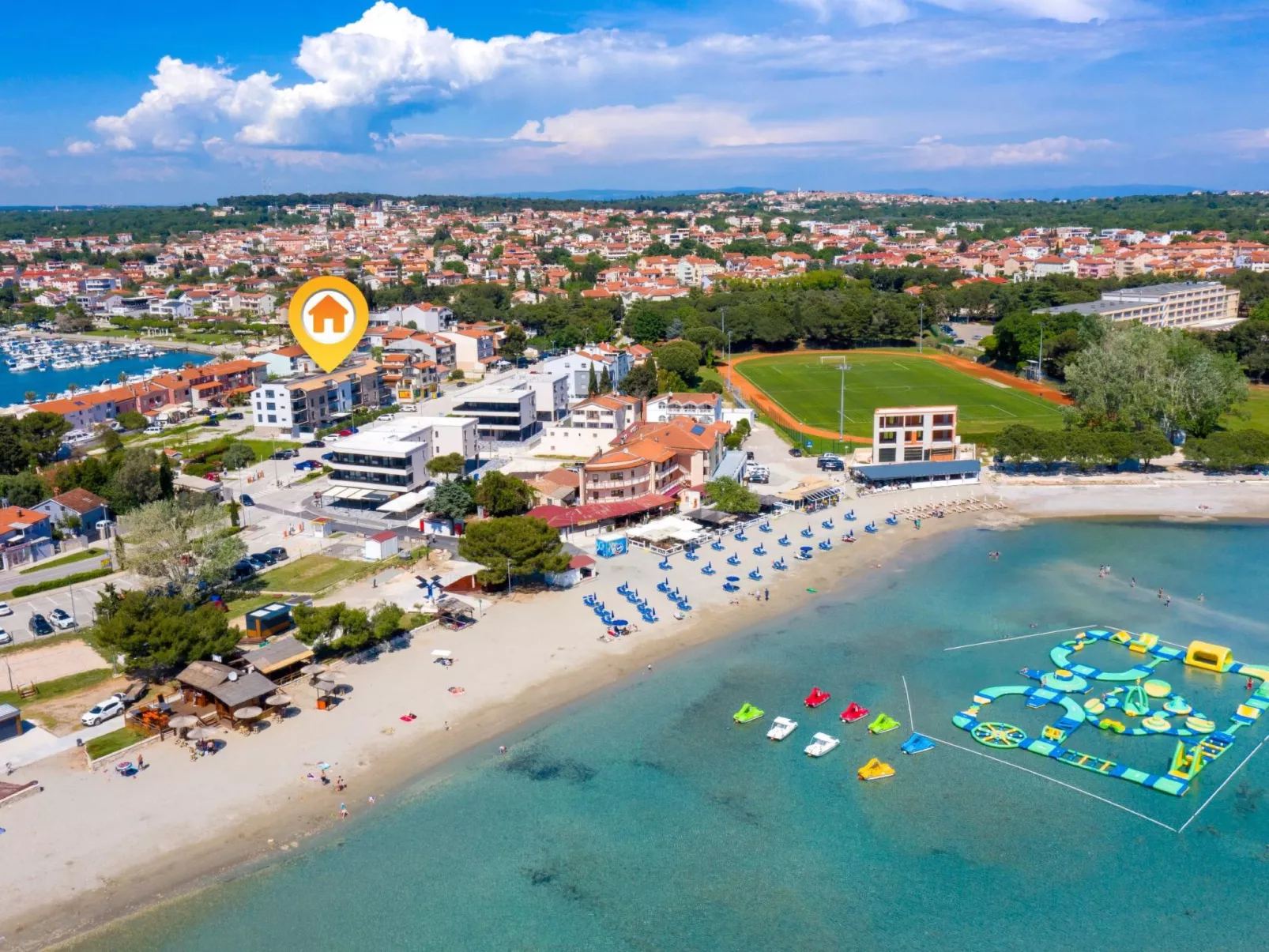 Wohnung für 6 Personen-Draußen