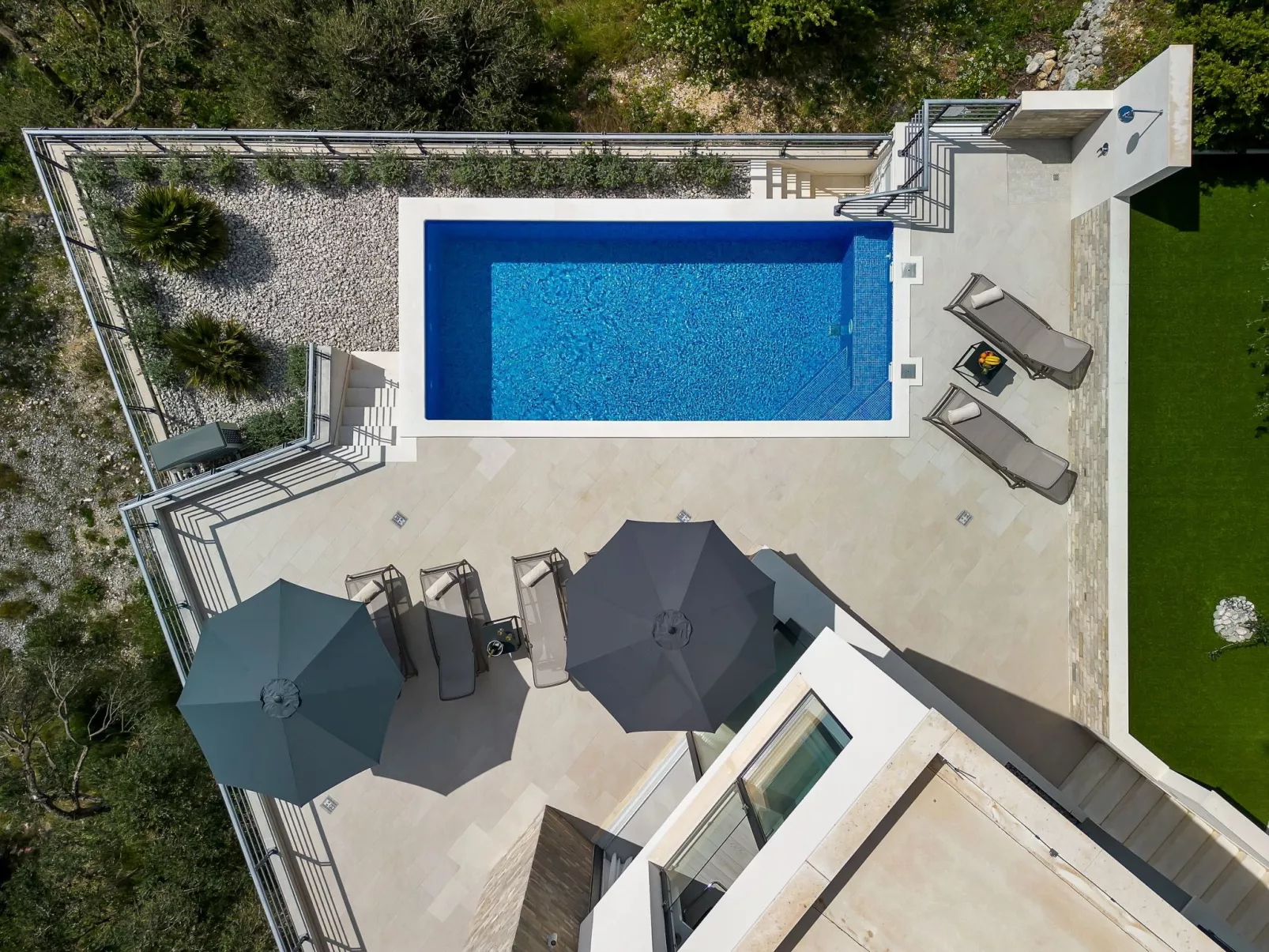 Villa Oscar mit Pool-Dehors