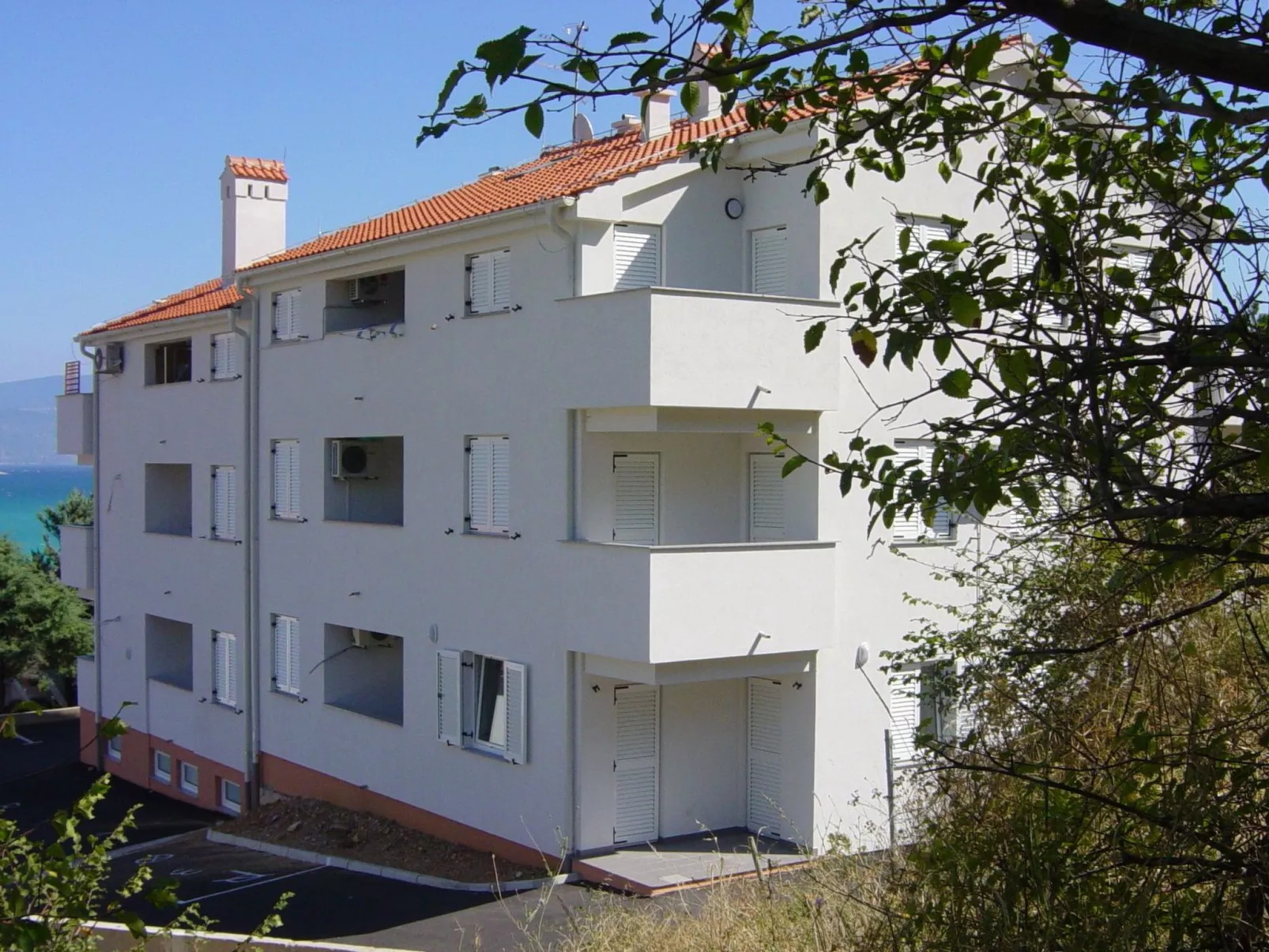 Wohnung in Baška-Draußen