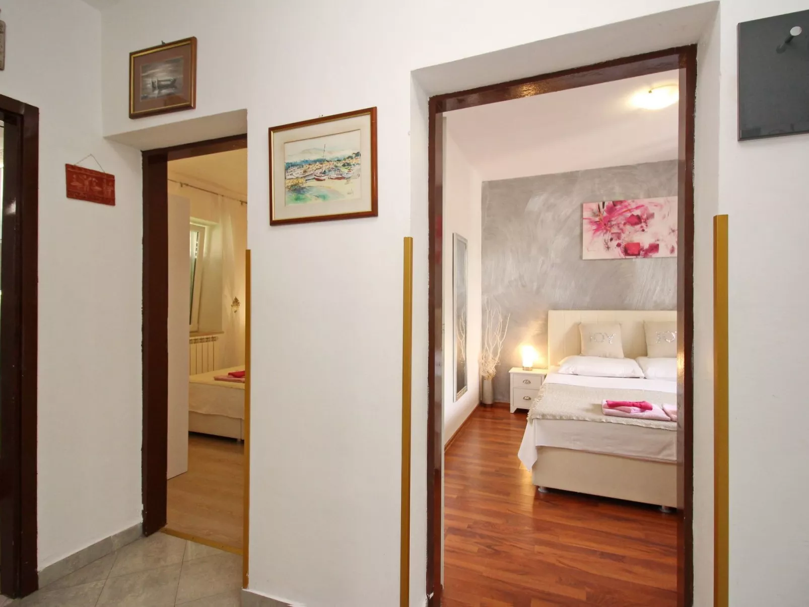 Charmante Ferienwohnung in Baška mit Eigener Terrasse-Drinnen