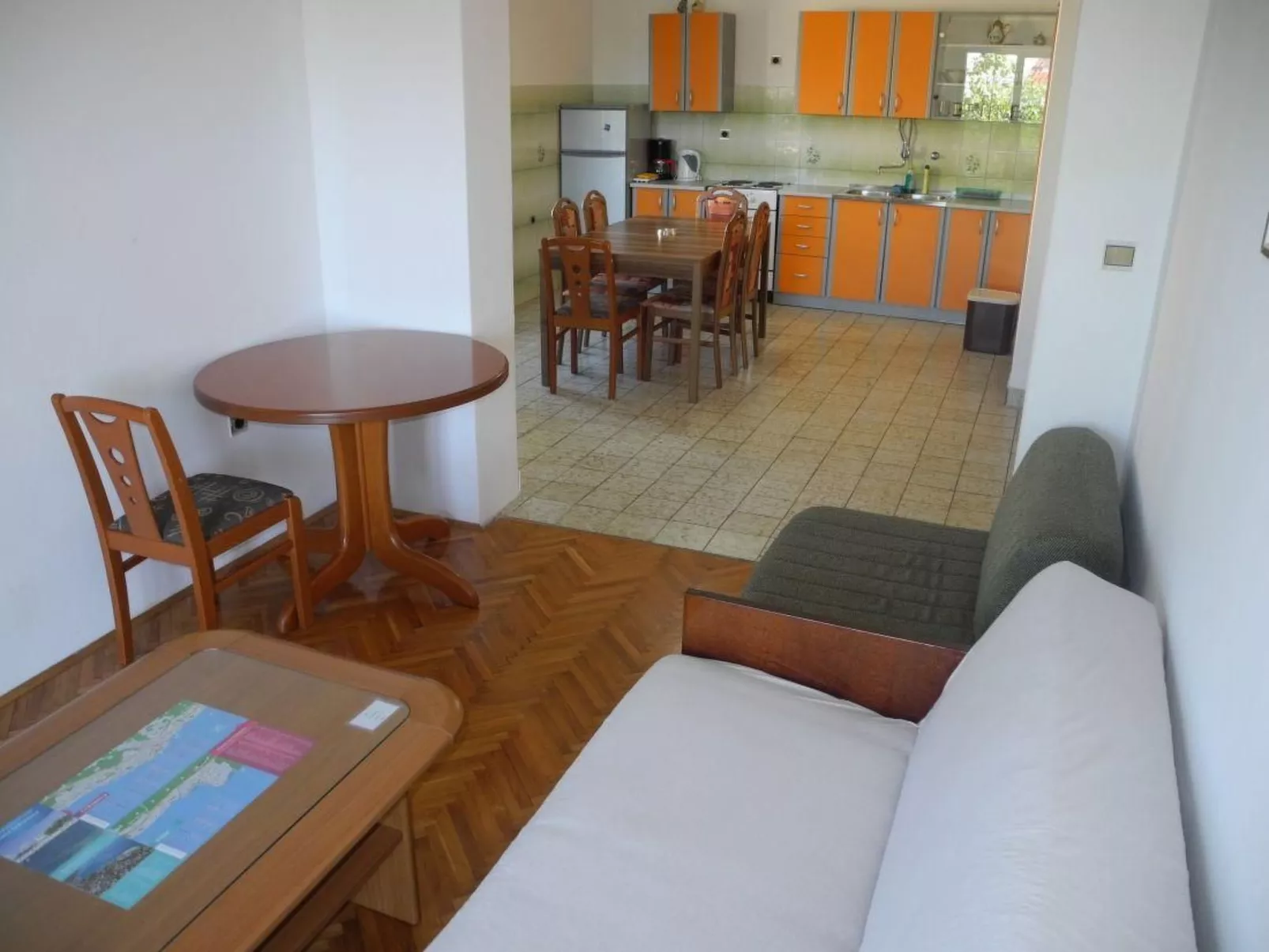 Wohnung für 6 Personen mit Terrasse-Dedans