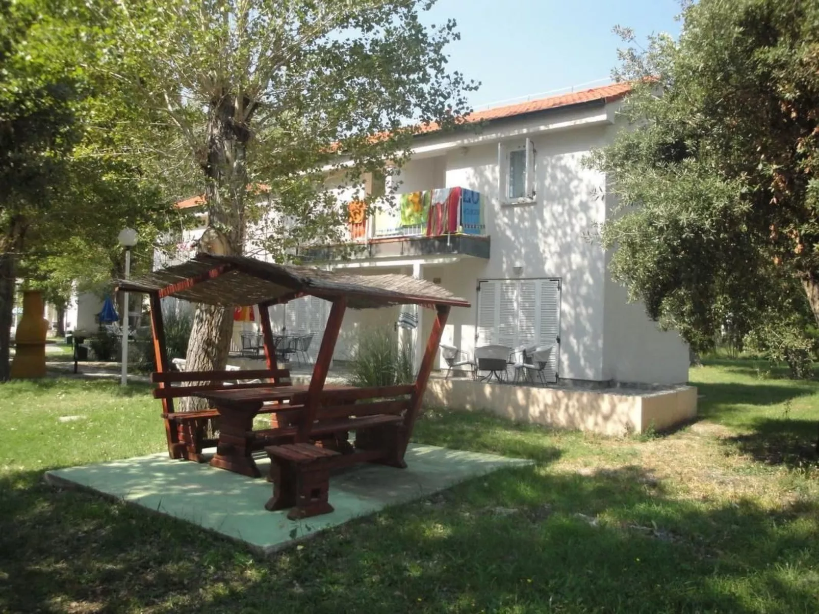 Für 4 Personen ca. 53 m&sup2; in Baška, Adriaküste Kroatien (Kroatische Inseln) - Draußen