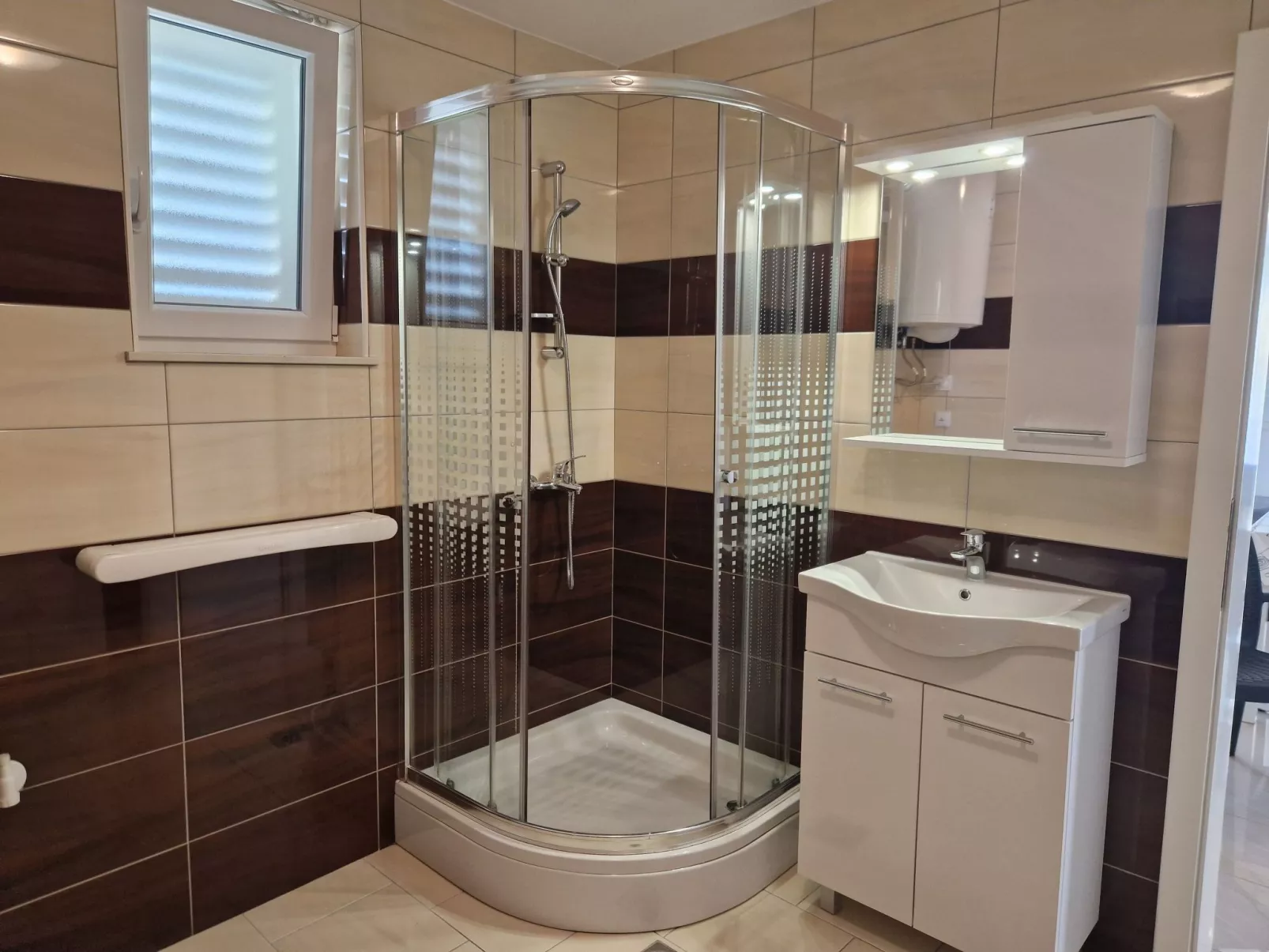 In Baška mit Eigenem Balkon-Drinnen