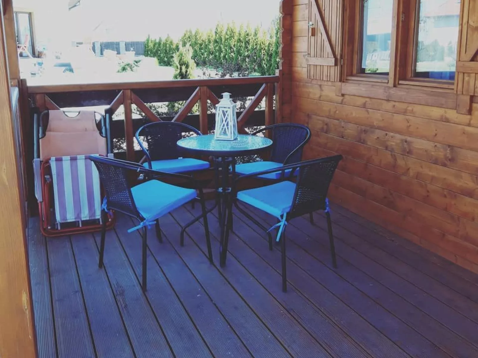 Haus in Karsibór mit Grill, Terrasse und Garten-Draußen