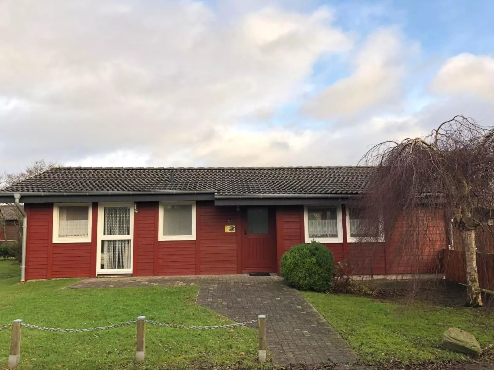 D15 Holzhaus im Feriendorf Eckwarderhörne-Draußen