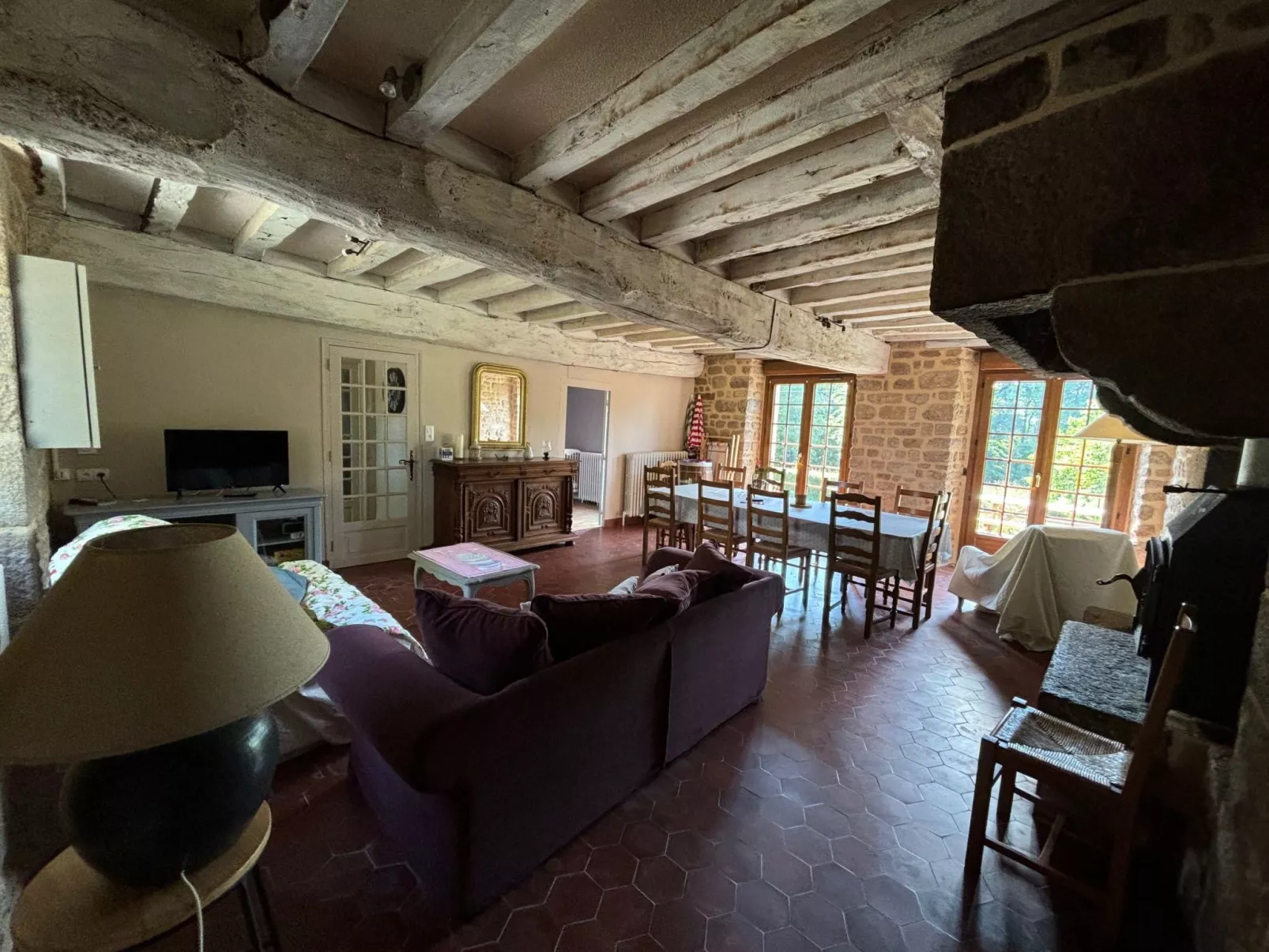 Maison du Lapin (Haus des Kaninchens) in Saint-Étienne-en-Coglès-Inside