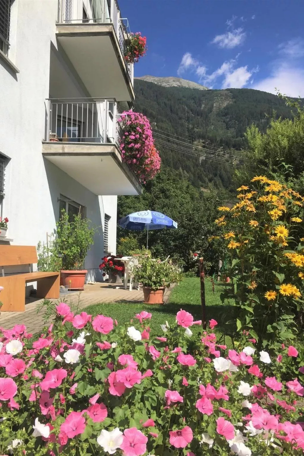 Wohnung mit Bergblick-Draußen
