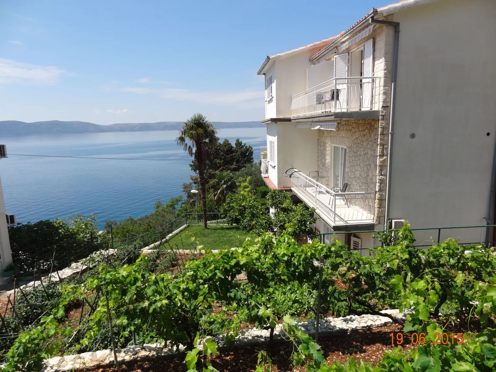 Komfortables Studio-Apartment mit Meerblick-Outside