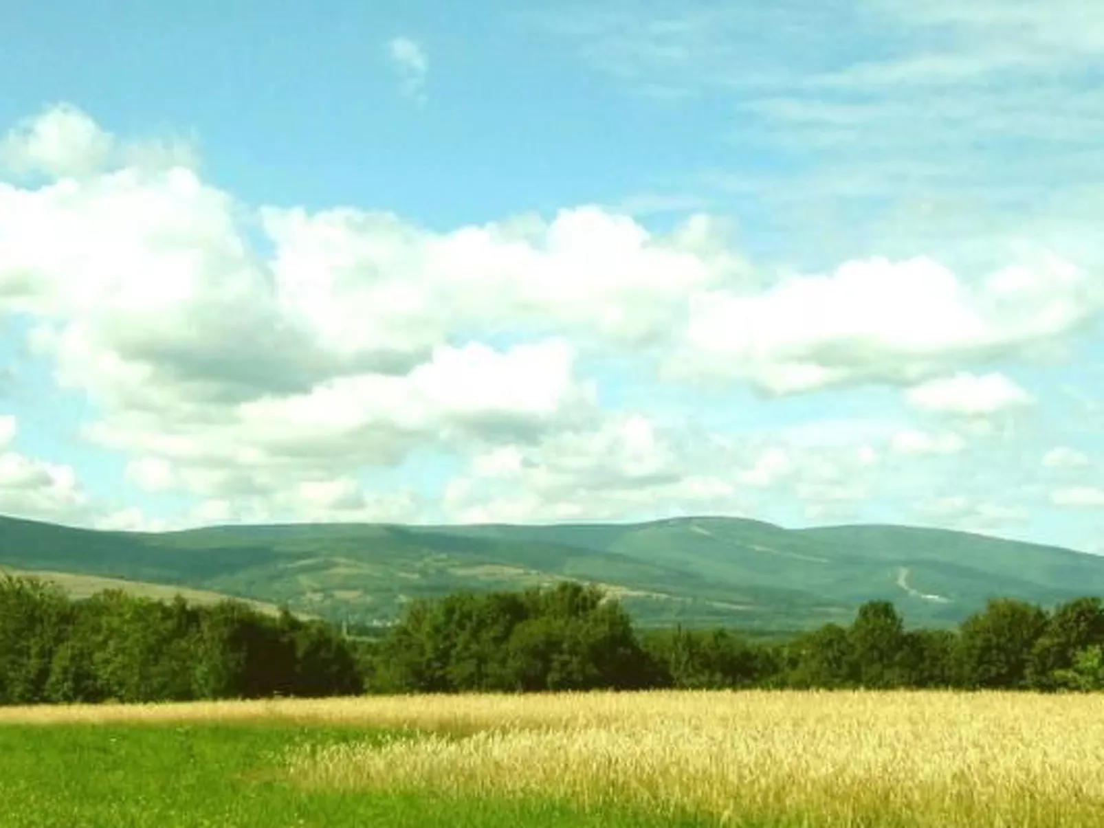 In Gajówka mit Terrasse und Garten-Outside