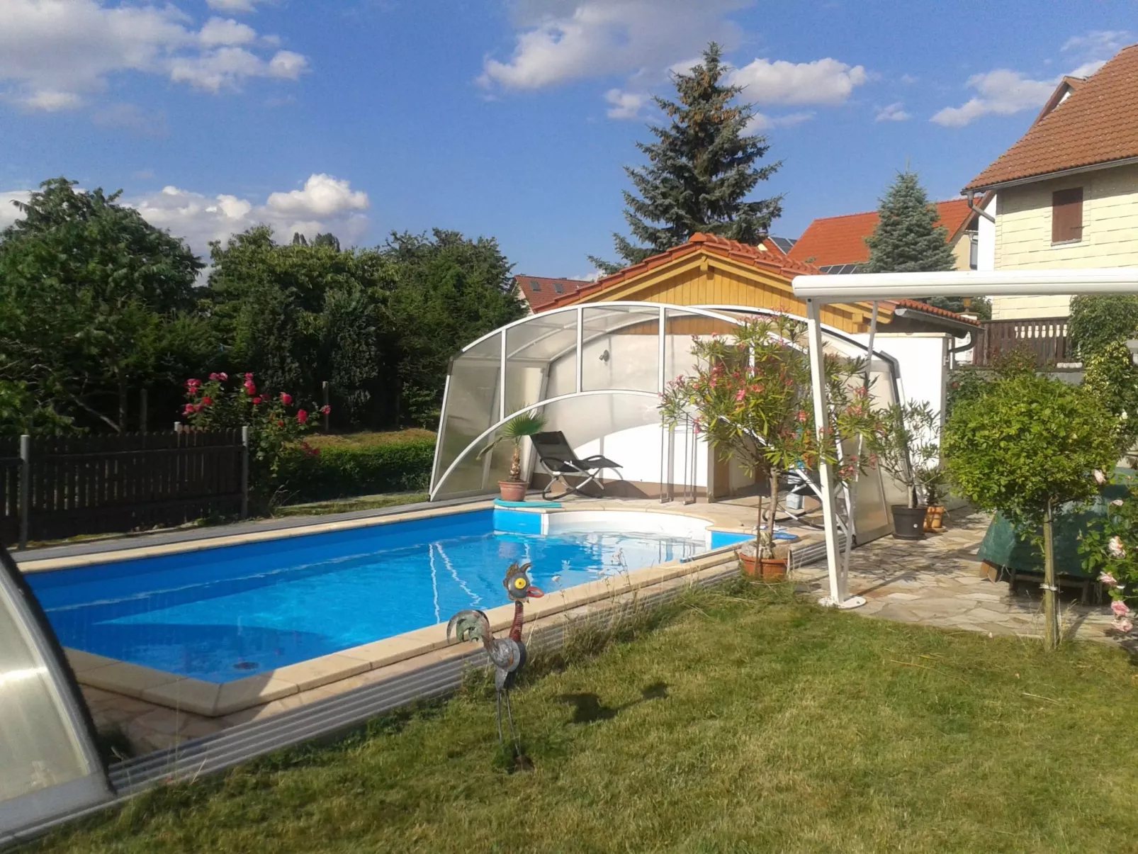 Gemütliche Ferienwohnung mit Garten-Outside