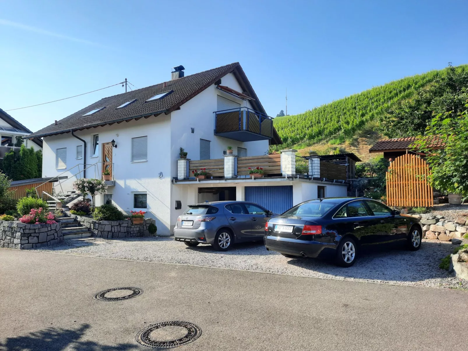 Kirchbergblick in Durbach-Draußen