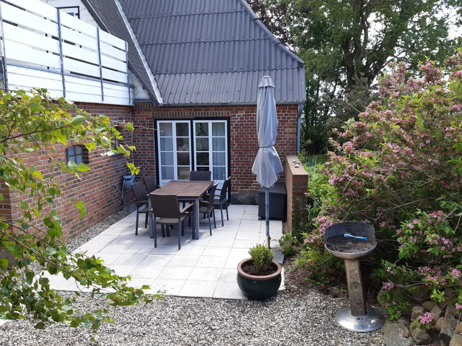 Land-Ferienhaus-Dehors