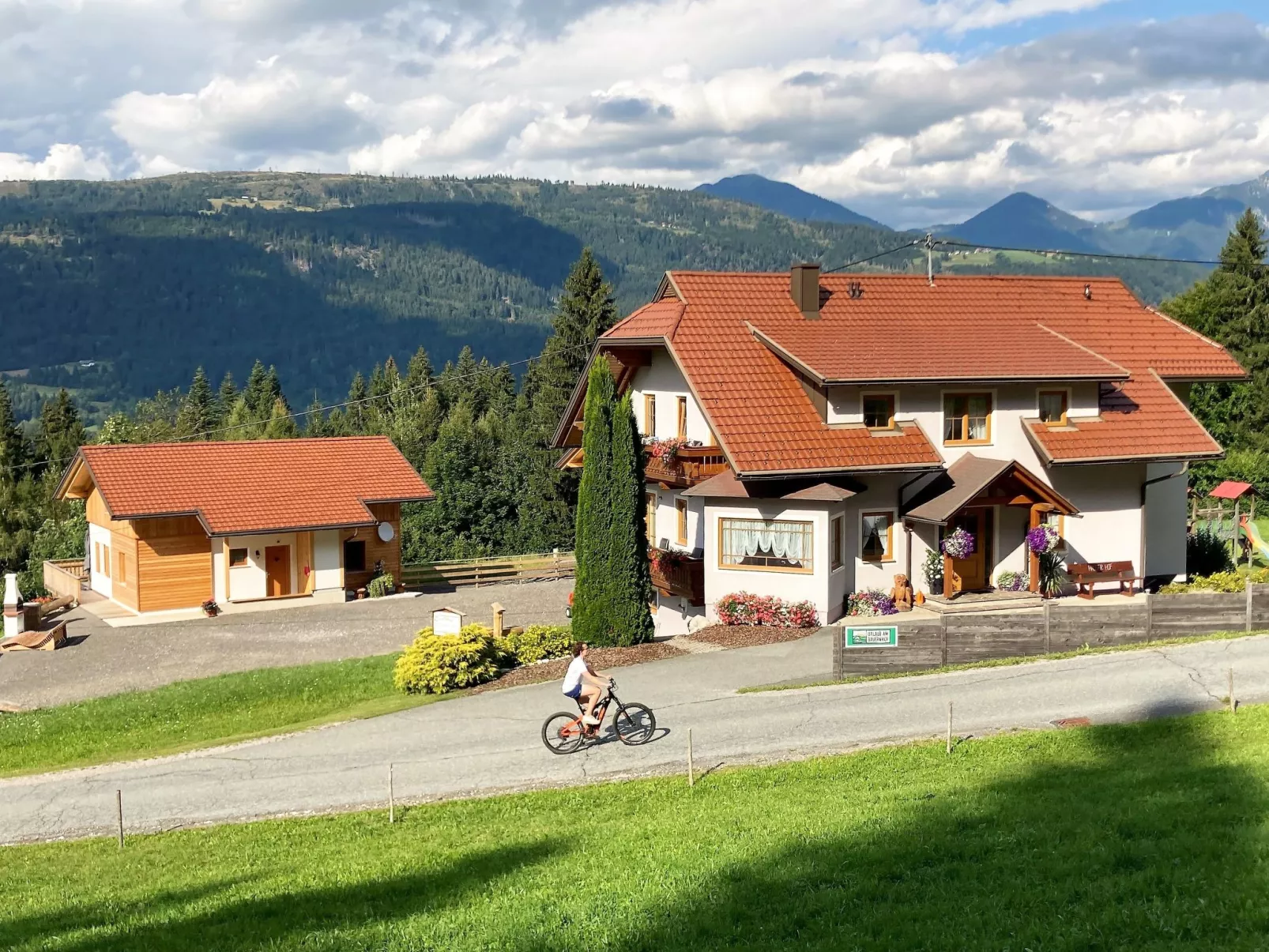 In Gemeinde Hermagor-Pressegger See mit Terrasse, Grill und Garten-Draußen