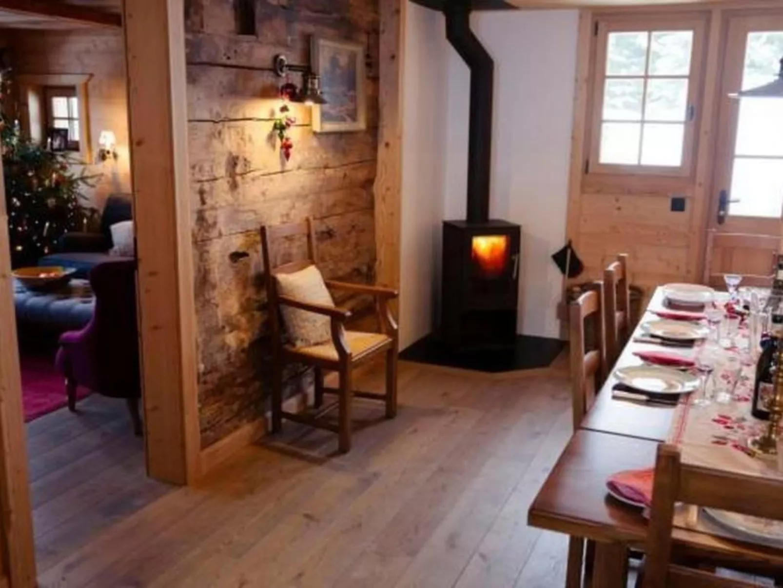 Authentisches Schweizer Alpenchalet aus dem 18. Jh.-Dedans