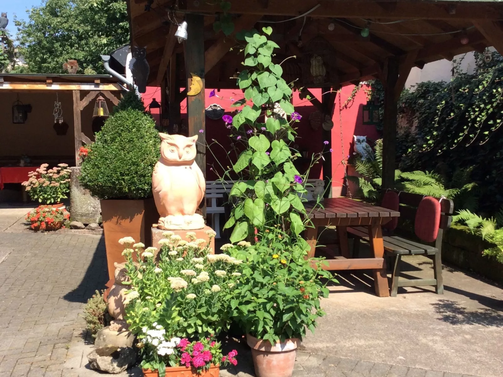 Appartement in Minheim mit Terrasse oder Balkon-Outside