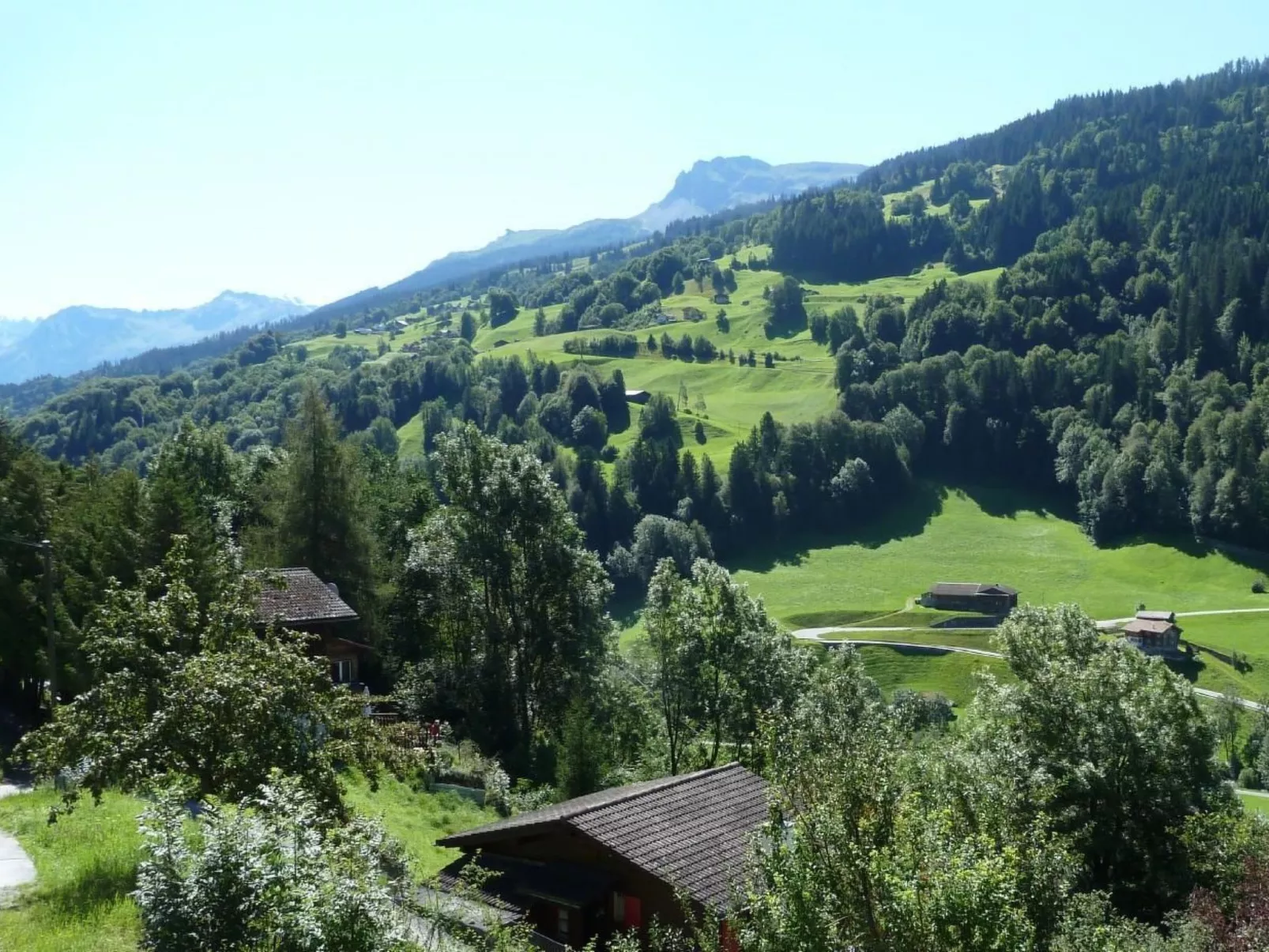 Ferienhaus Stutz Hausteil links-Draußen
