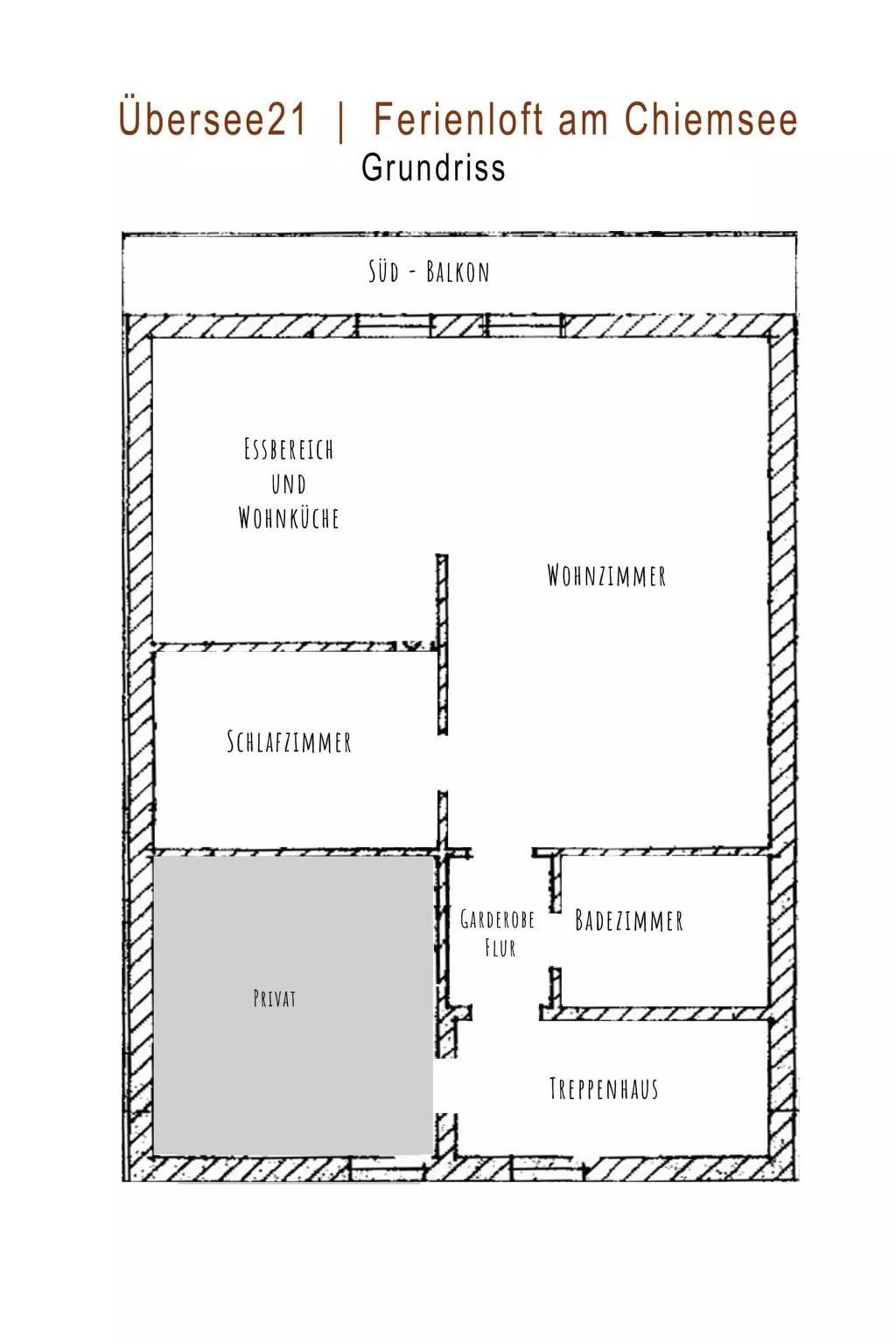 Übersee21 Ferienloft-Drinnen