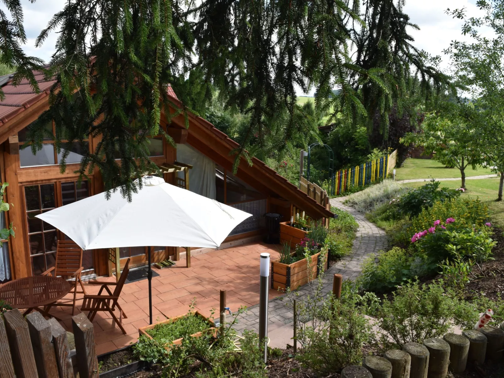 "Haus in der Einöde"-Dehors