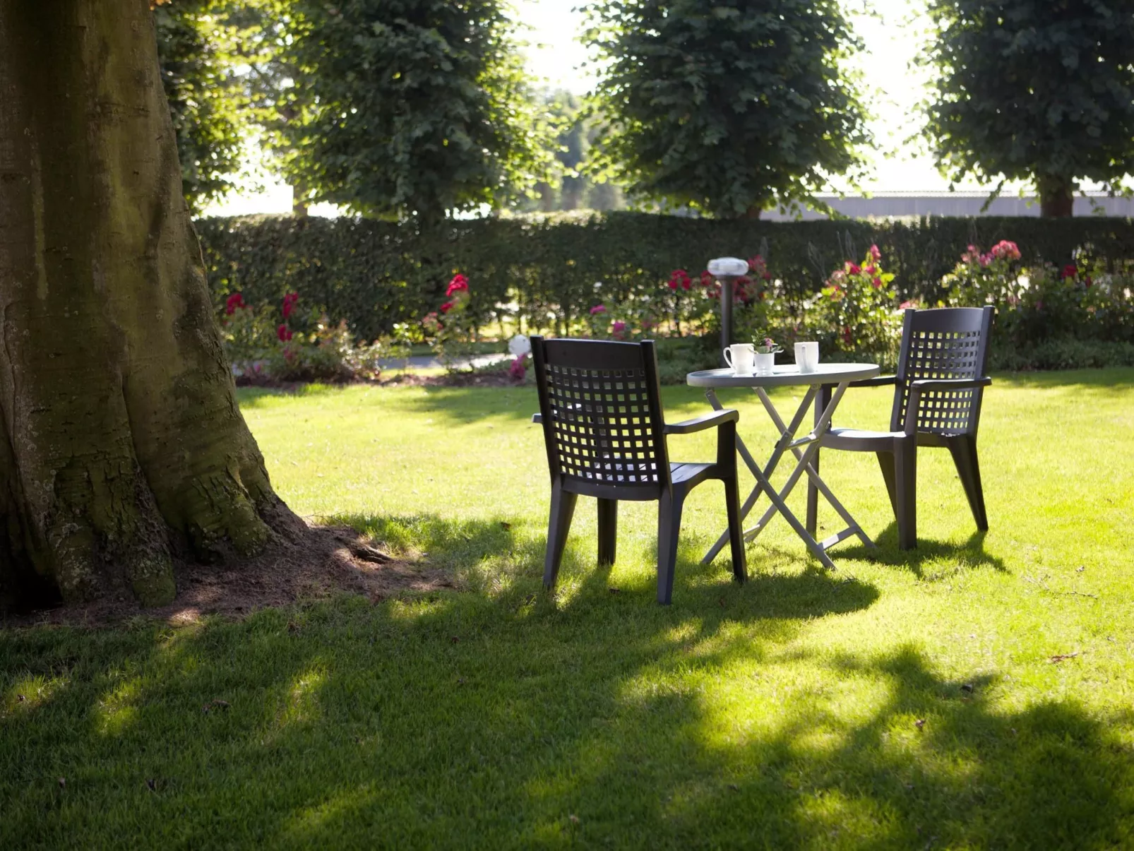 Modern eingerichtete Suite mit Terrasse-Draußen