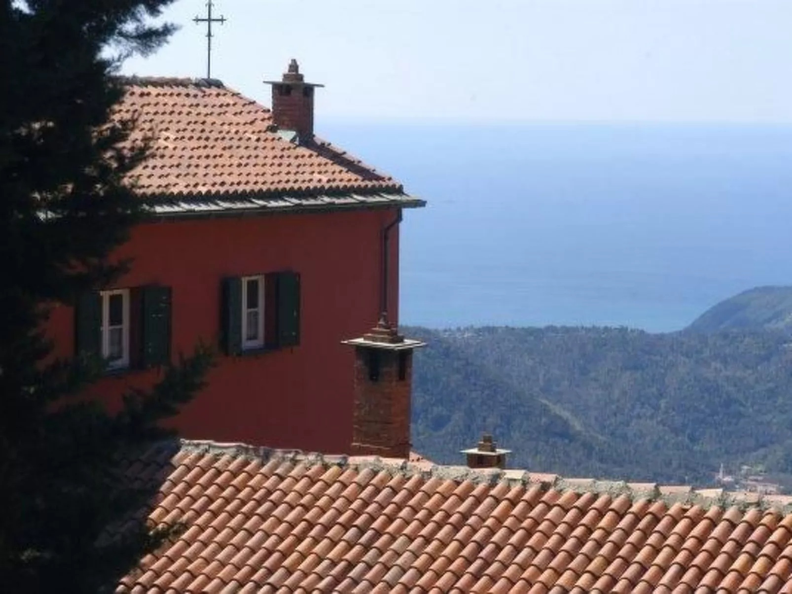 Appartement in Castiglione Chiavarese mit Garten-Outside