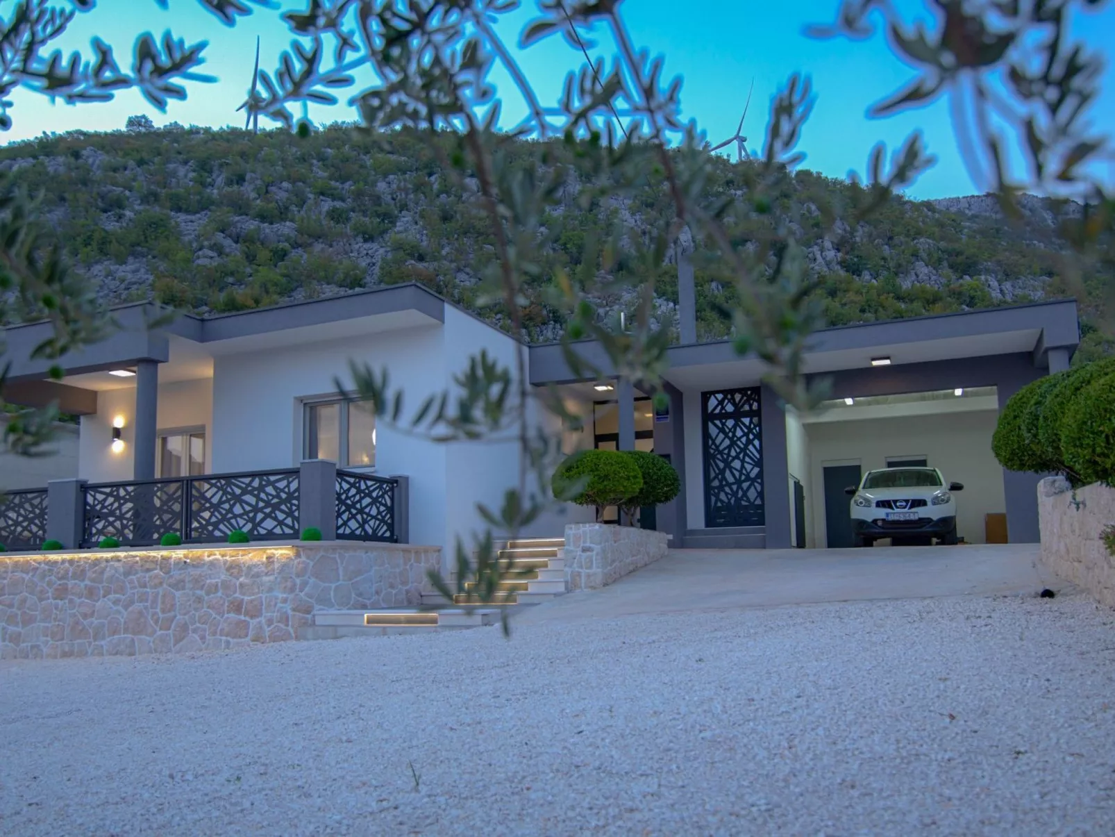 Villa Elin mit großem, privatem Pool in Seoca-Outside