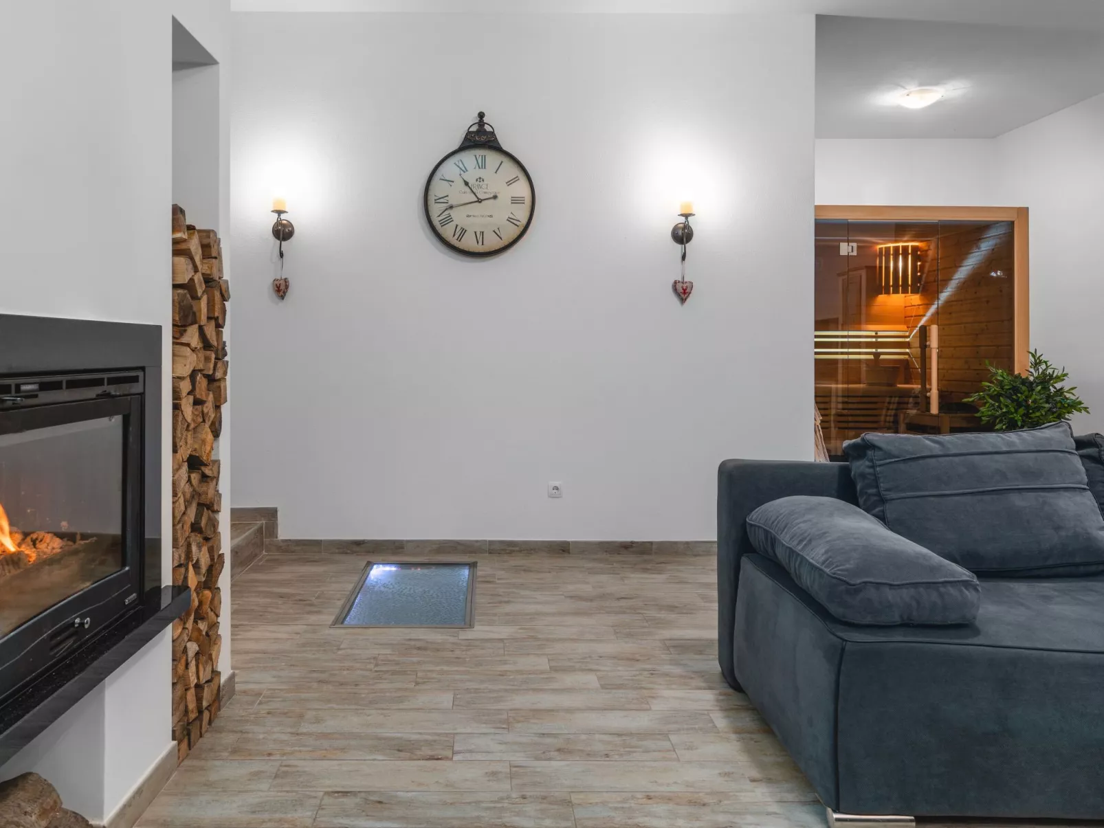 Villa Longfield mit privaten Pool und Sauna-Dedans