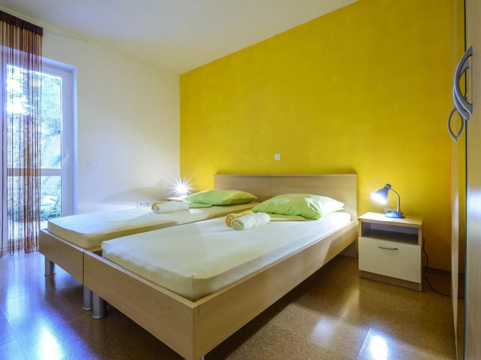 Wohnung "Celtis" mit Blick auf das Wasser-Drinnen