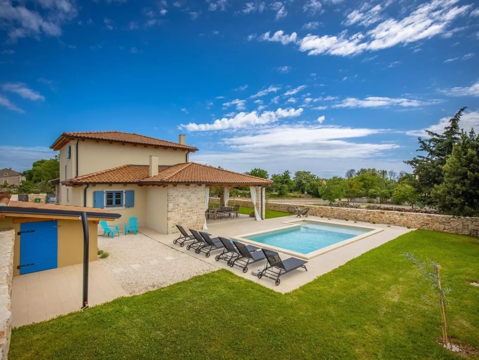 Villa Aria Istrien bei Rovinj-Dehors