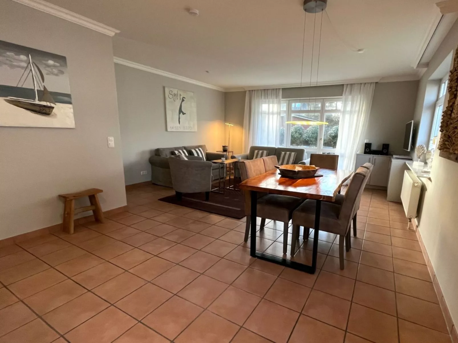 Wohnung in Wenningstedt-Braderup mit Terrasse-Drinnen