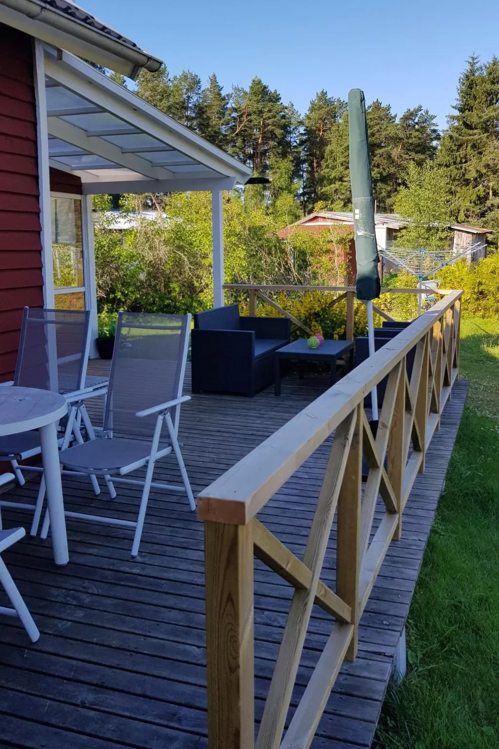 In Karlsborg mit Offenem Kamin-Drinnen