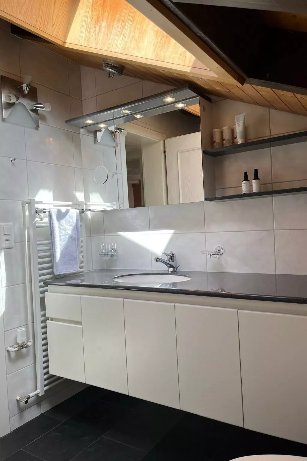 Helle und moderne Dachwohnung-Drinnen