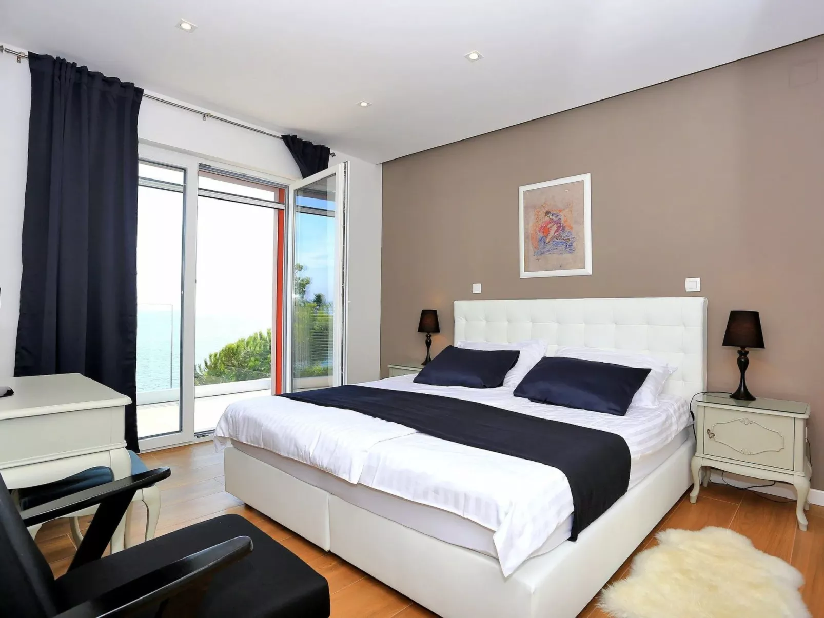 Strandnahe Villa Karmen Adriatica-Dedans