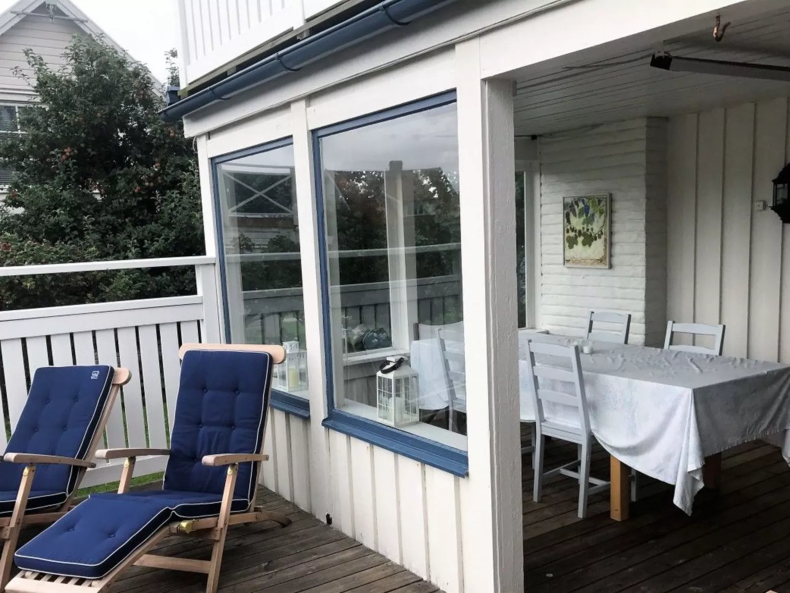 "Torekov" mit Blick auf das Wasser-Dehors