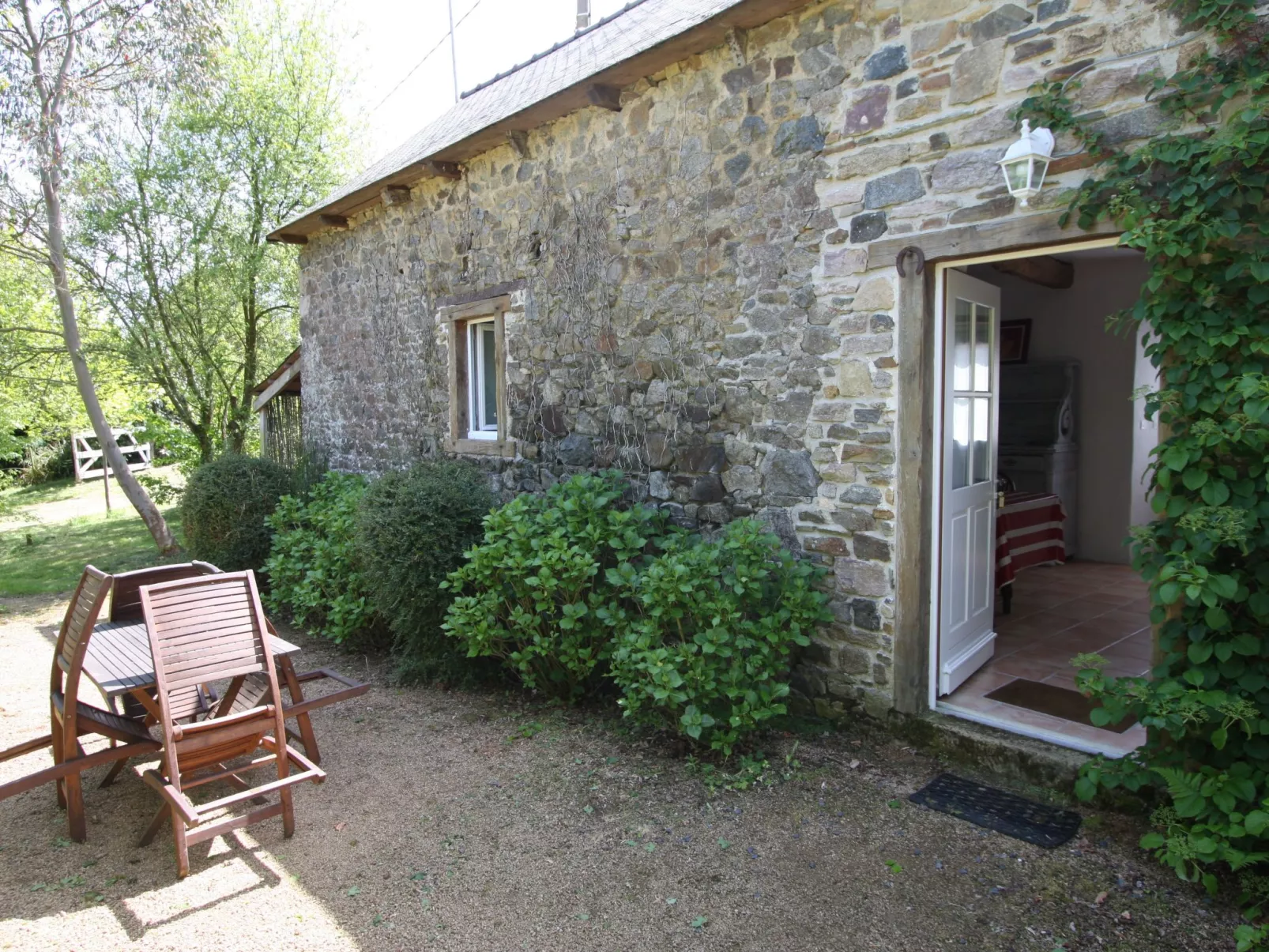 La Retenue de Lizandré-Draußen