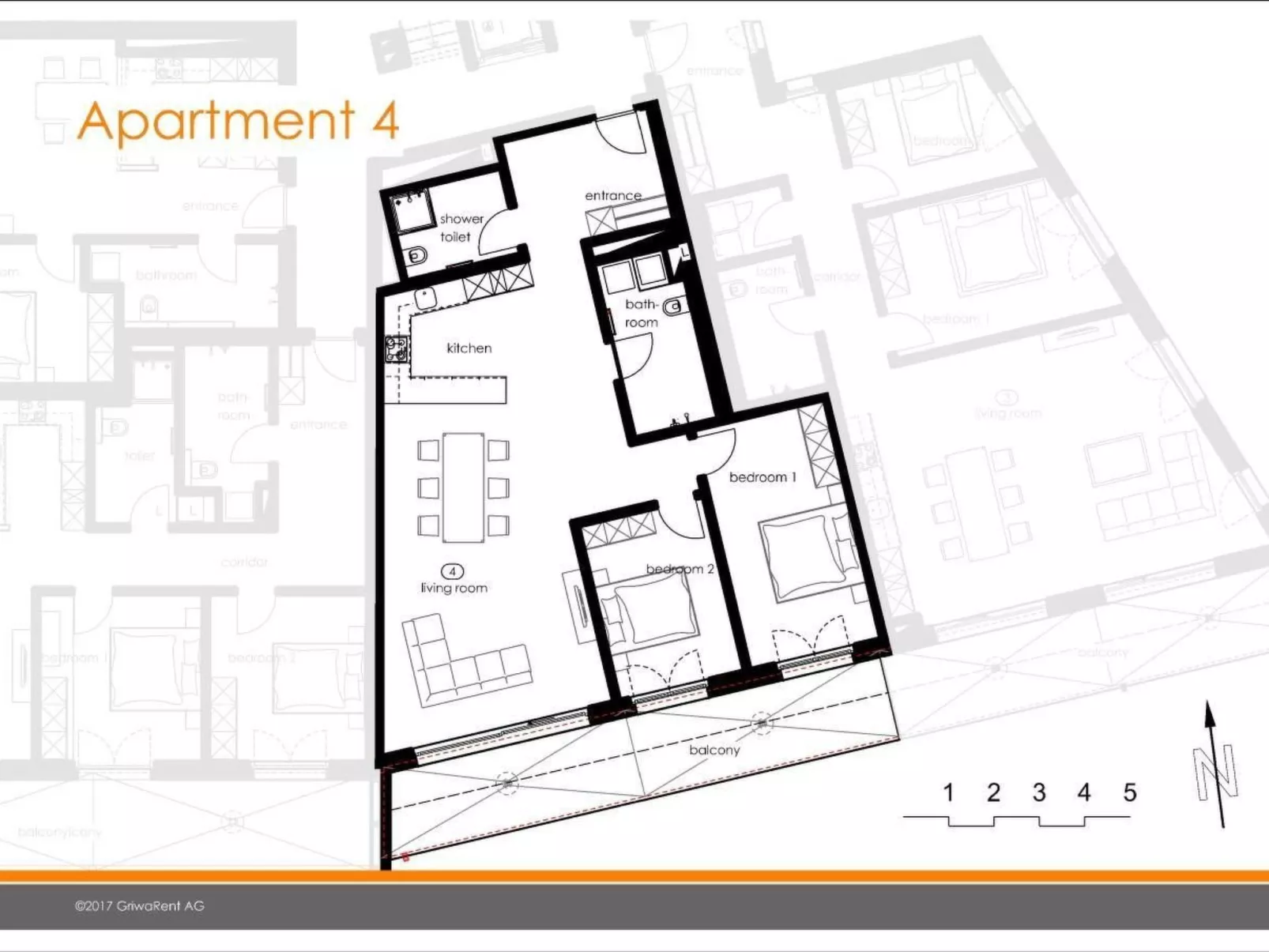 Apt. Ankebälleli-Dedans