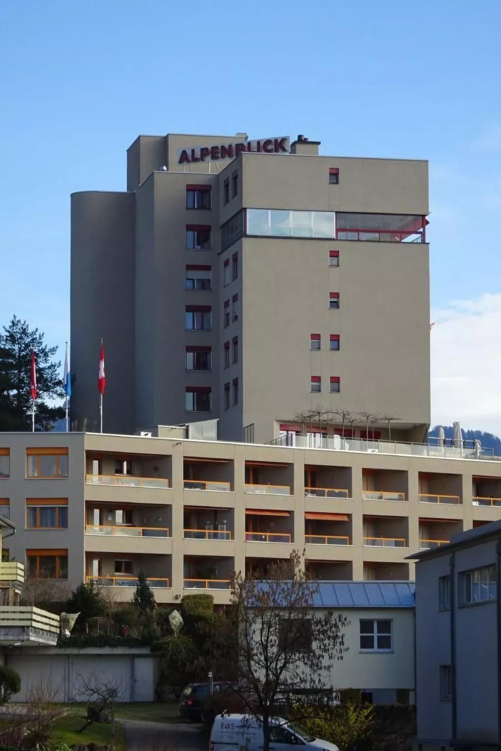 Wohnung mit herrlichem Blick auf den Pilatus-Outside