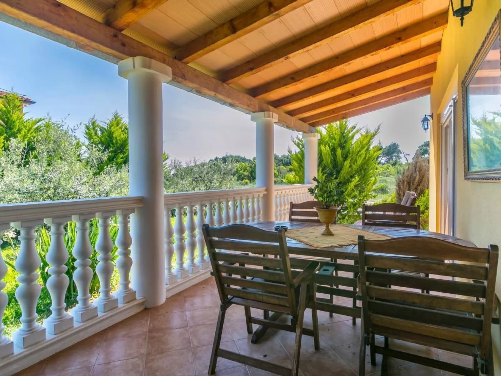 Für 5 Personen ca. 110 m&sup2; in Ližnjan, Istrien (Medulin und Umgebung)-Dehors