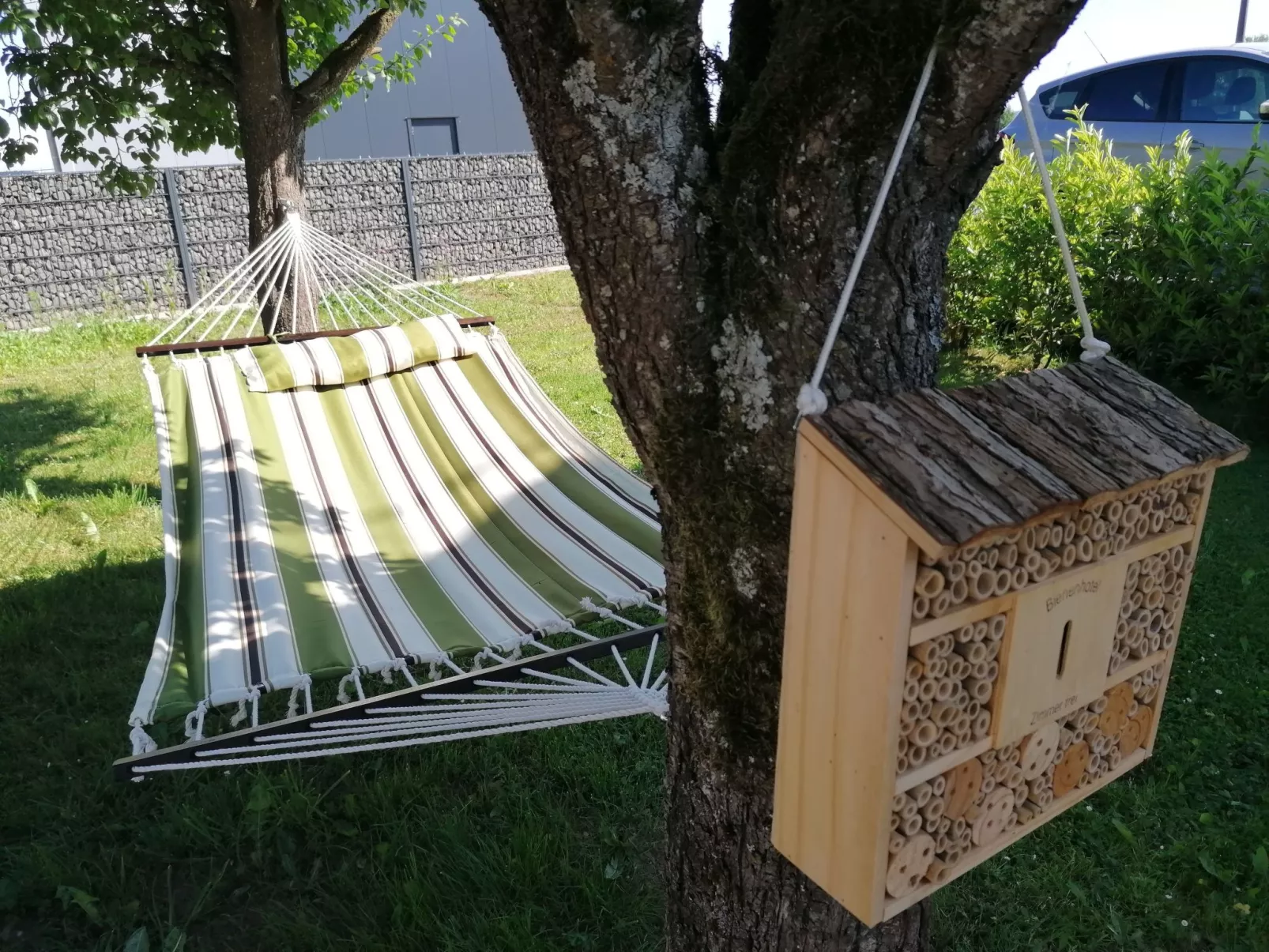 Appartement mit Terrasse-Draußen