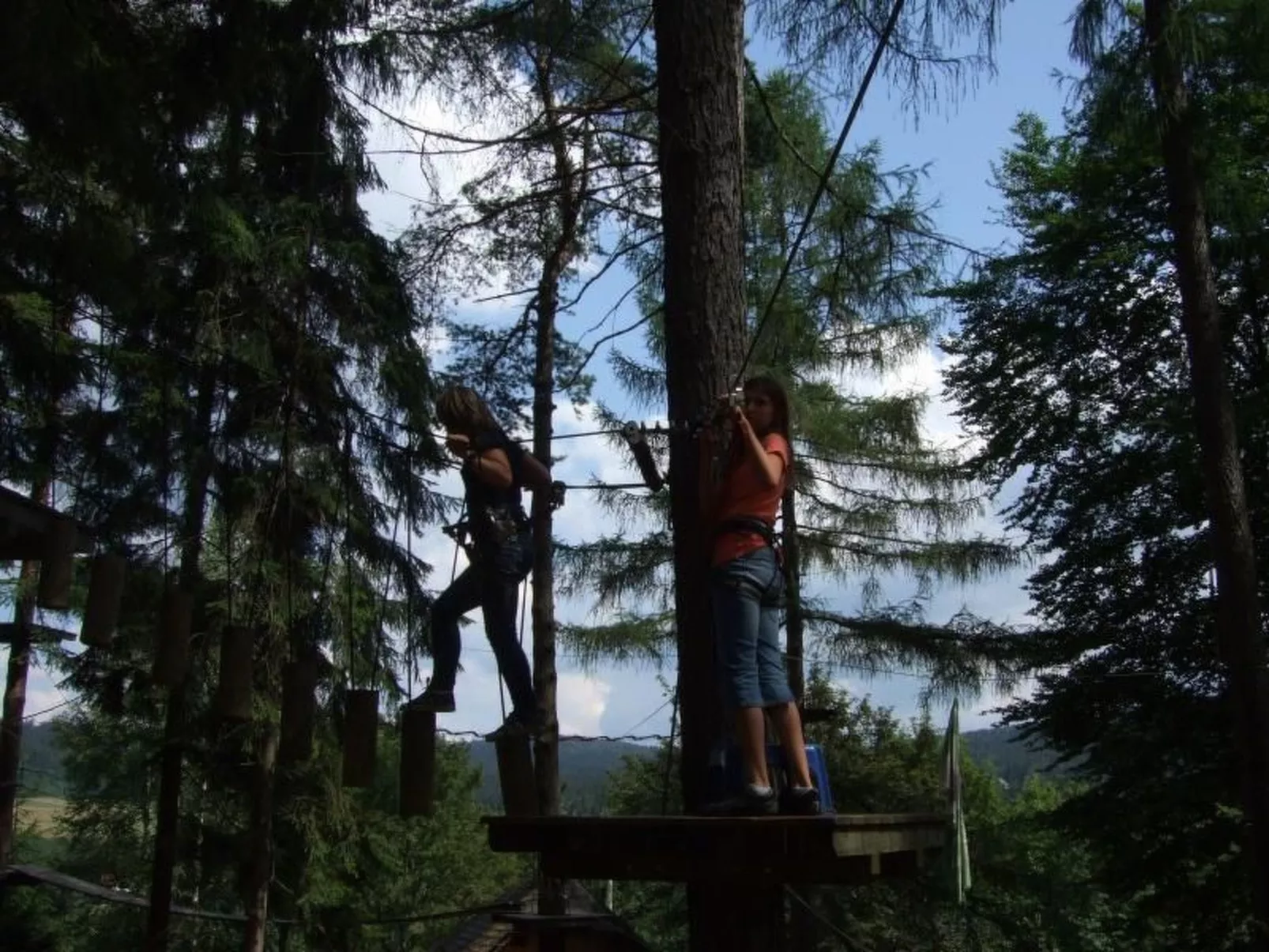 Auf einem Reiterhof-Draußen