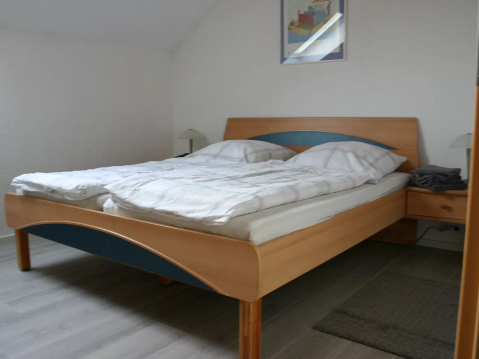 Helle Ferienwohnung in Mehren mit Eigenem Garten-Inside